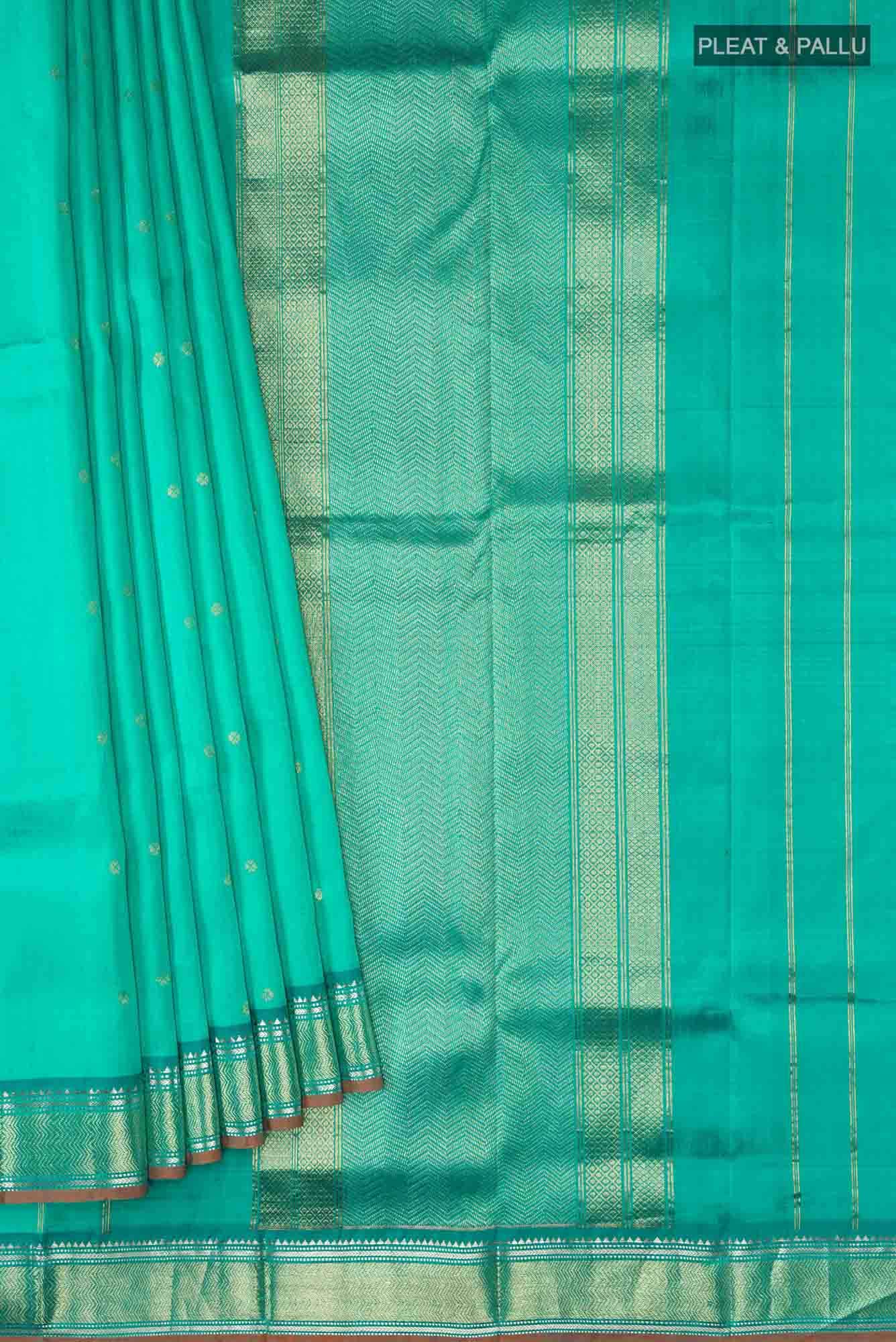 Green Kanchipuram Silk Saree