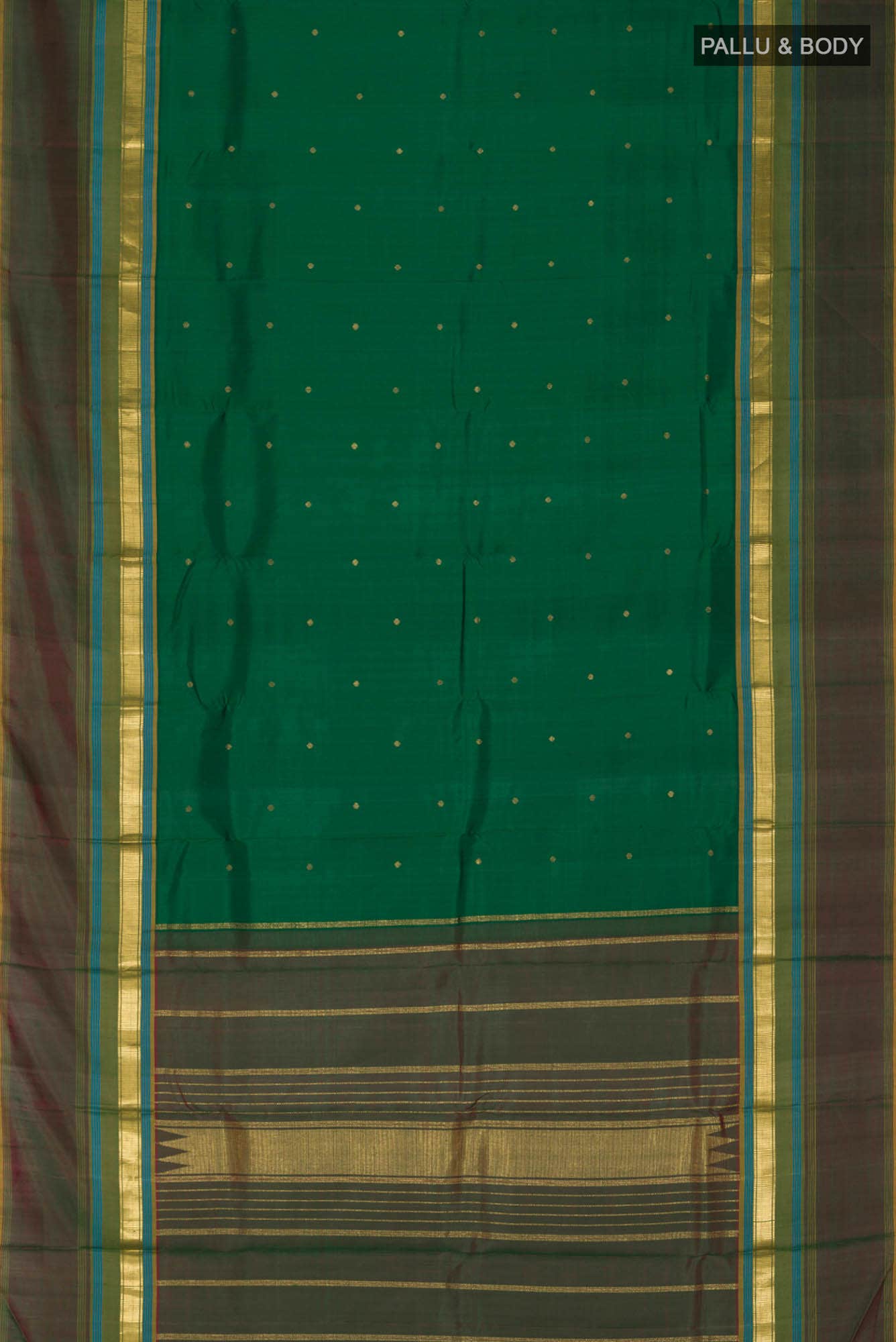Green Kanchipuram Silk Saree