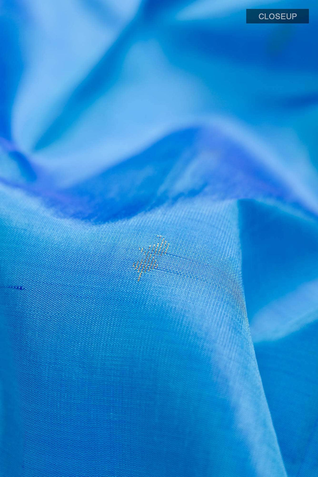 Blue Kanchipuram Silk Saree