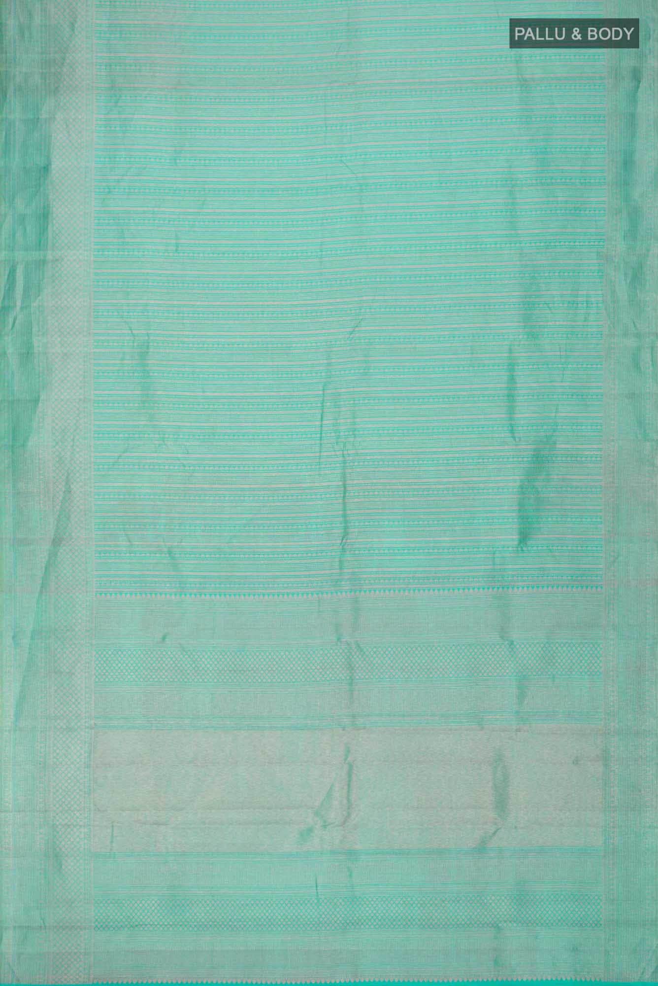 Green Dual Tone Kanchipuram Silk Saree