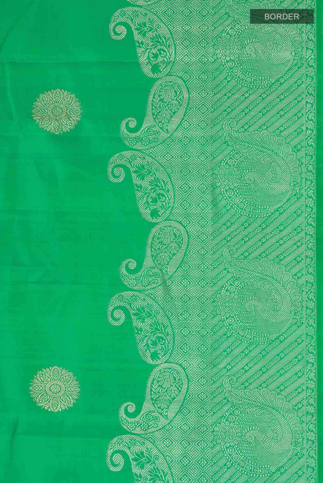 Green Kanchipuram Silk Saree