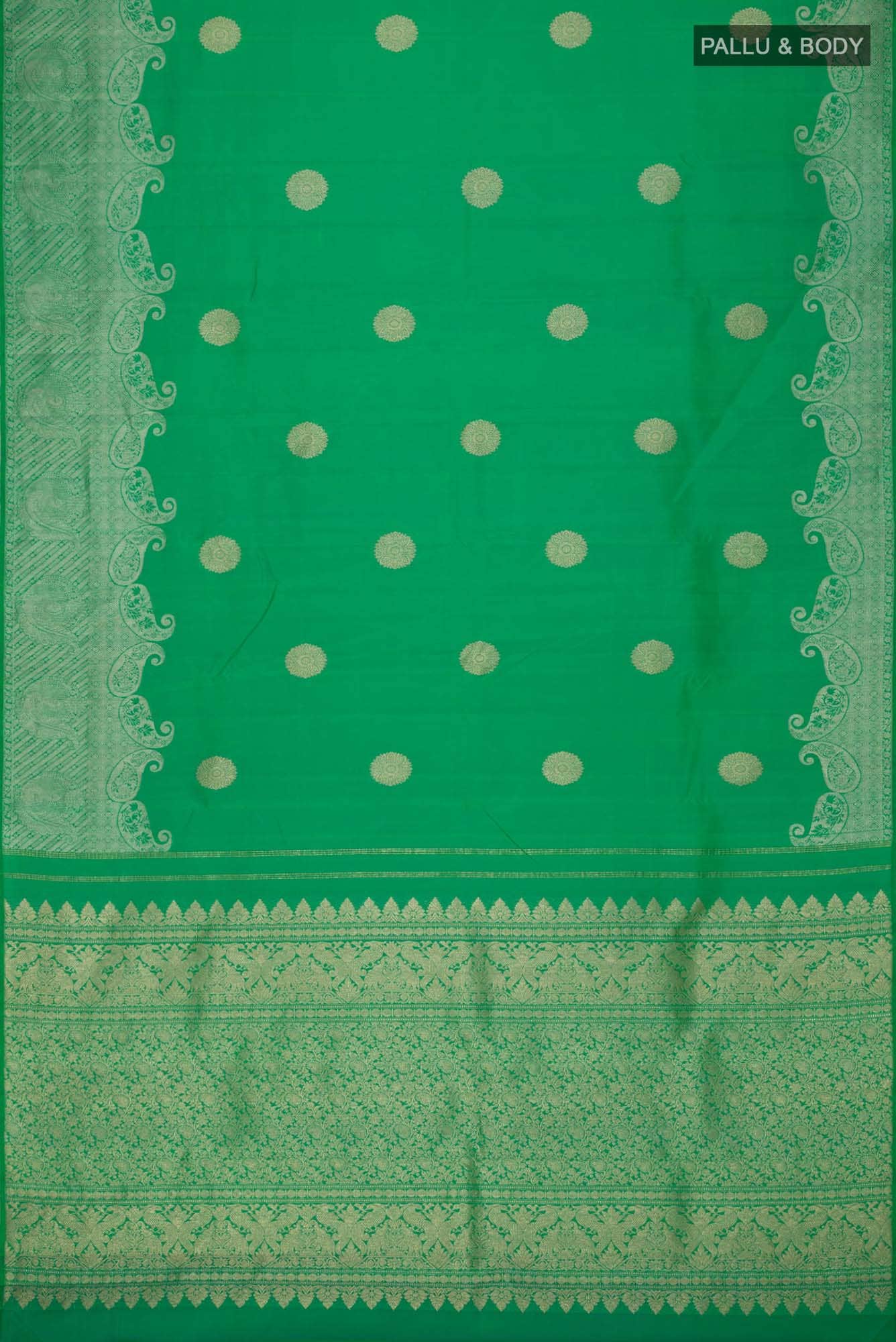 Green Kanchipuram Silk Saree
