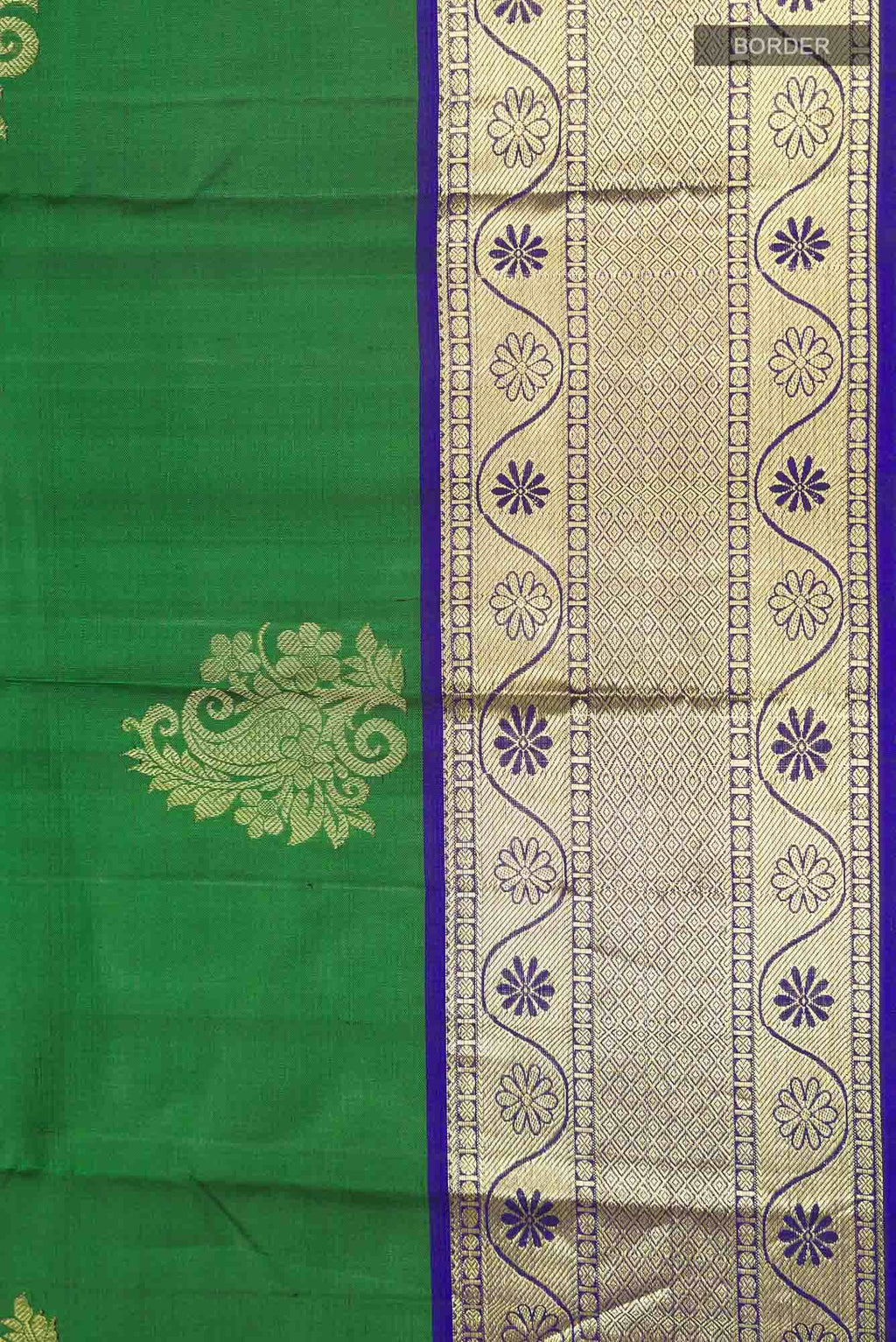 Green Kanchipuram Silk Saree