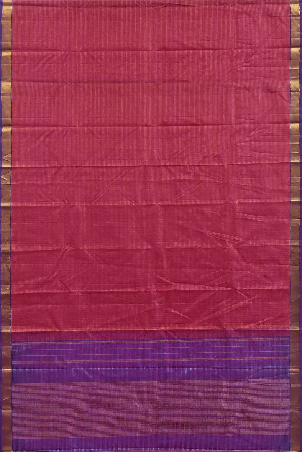 Pure Silk Pure Zari Pink Kanchipuram Saree