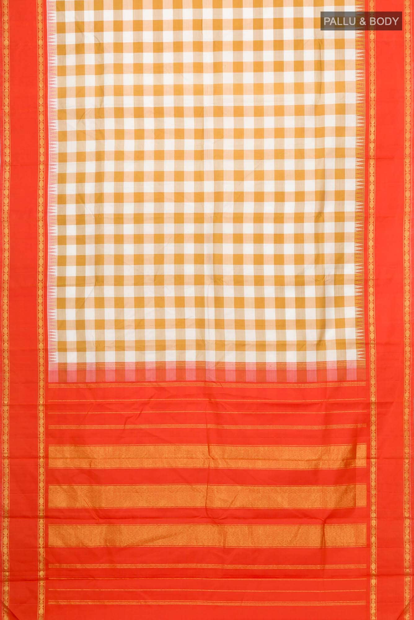 Pure Silk Pure Zari Multi Kanchipuram Saree