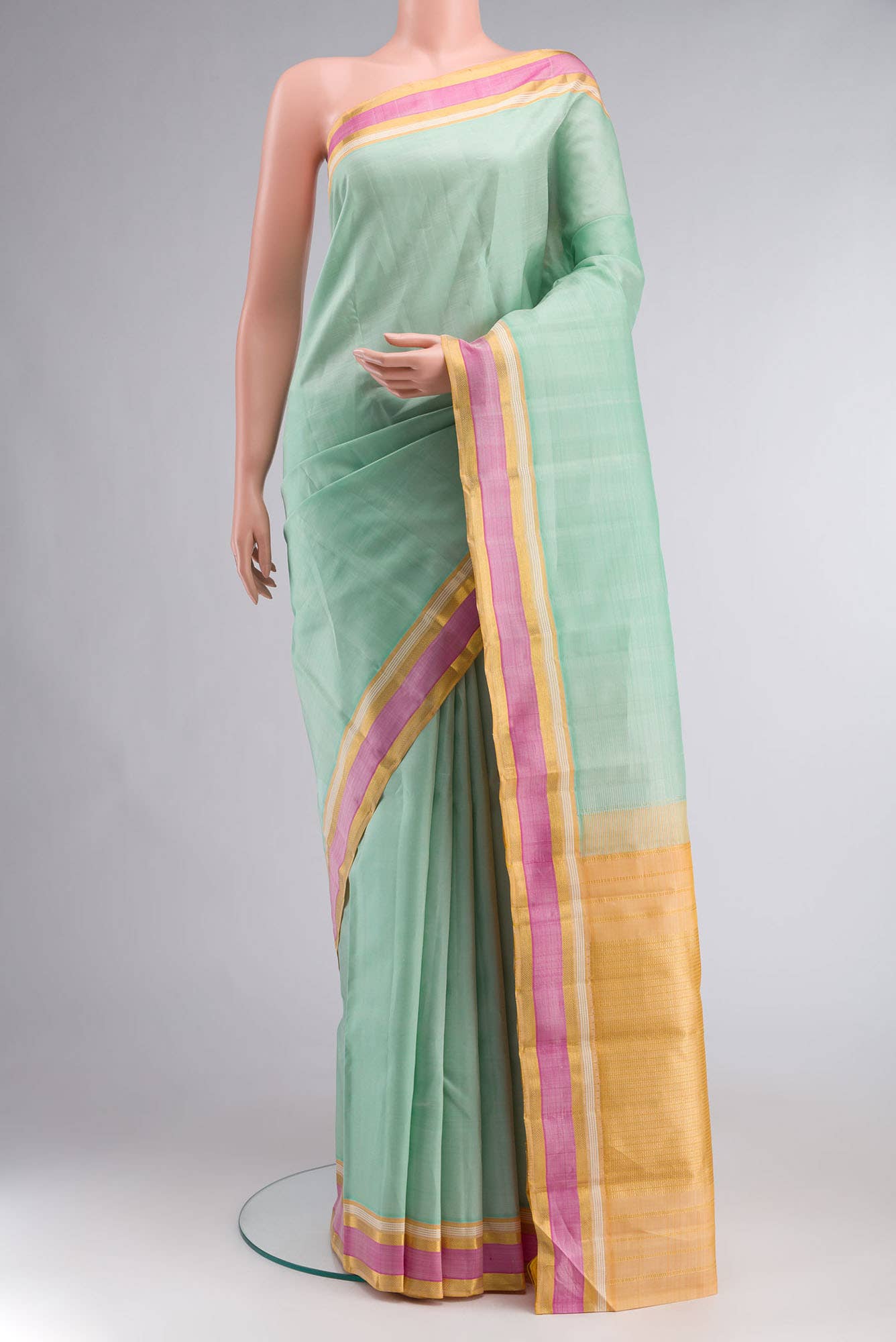 Green Kanchipuram Silk Saree