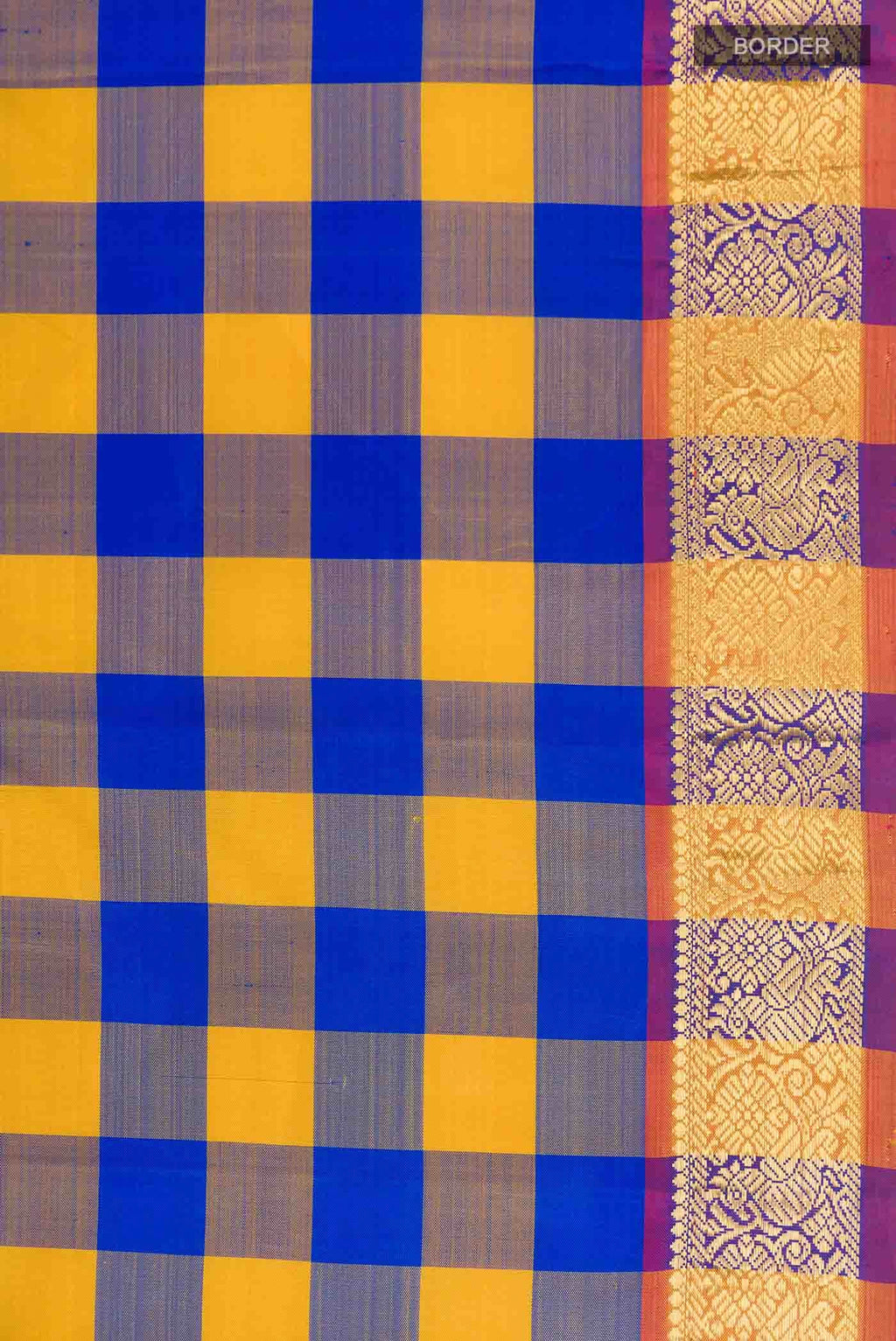 Multi Kanchipuram Silk Saree