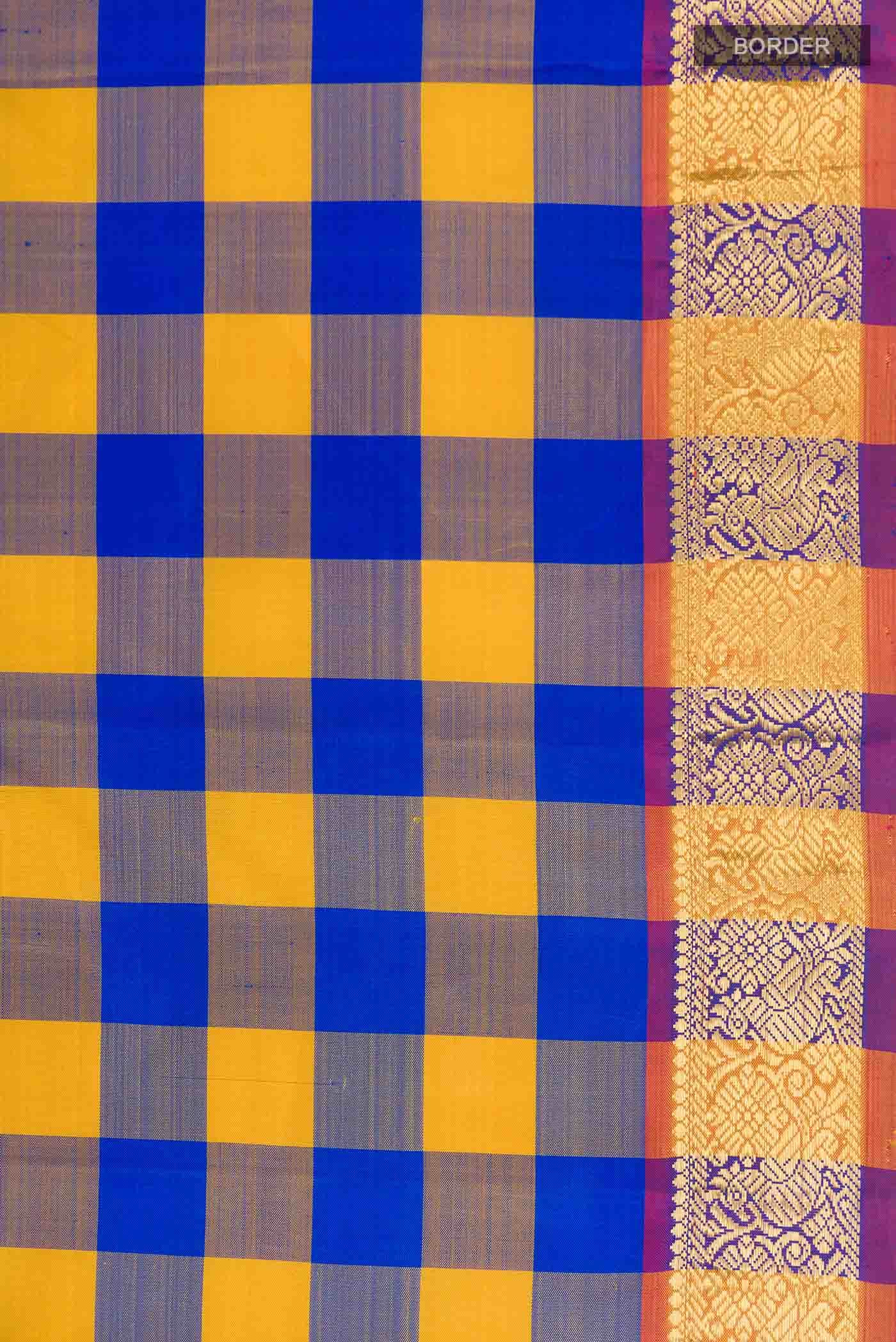 Multi Kanchipuram Silk Saree