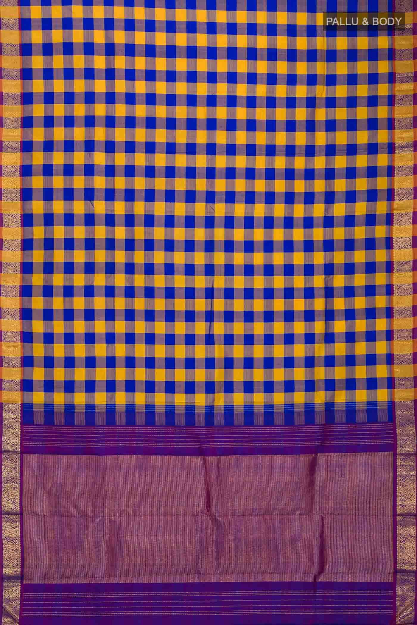 Multi Kanchipuram Silk Saree