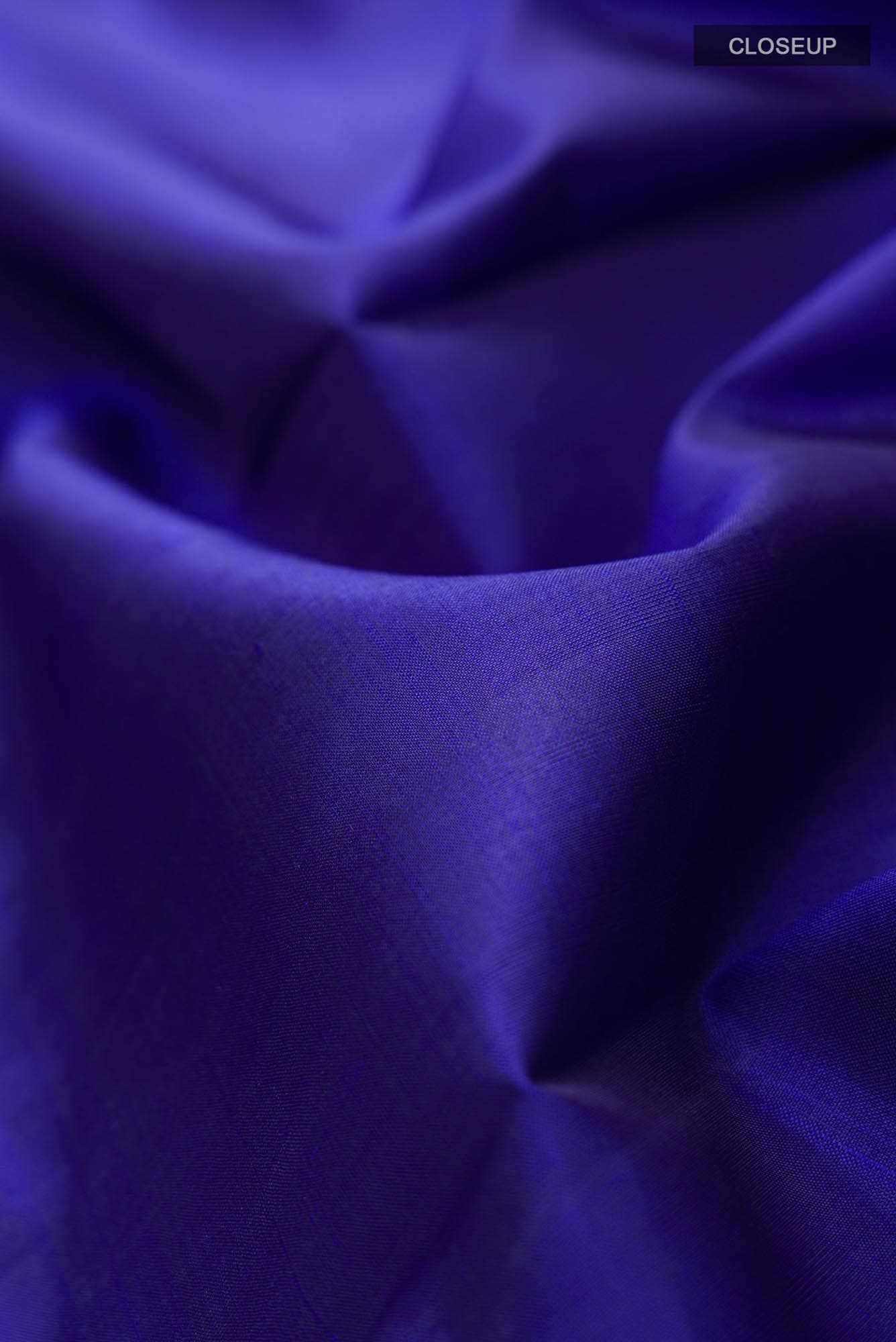 Blue Kanchipuram Silk Saree