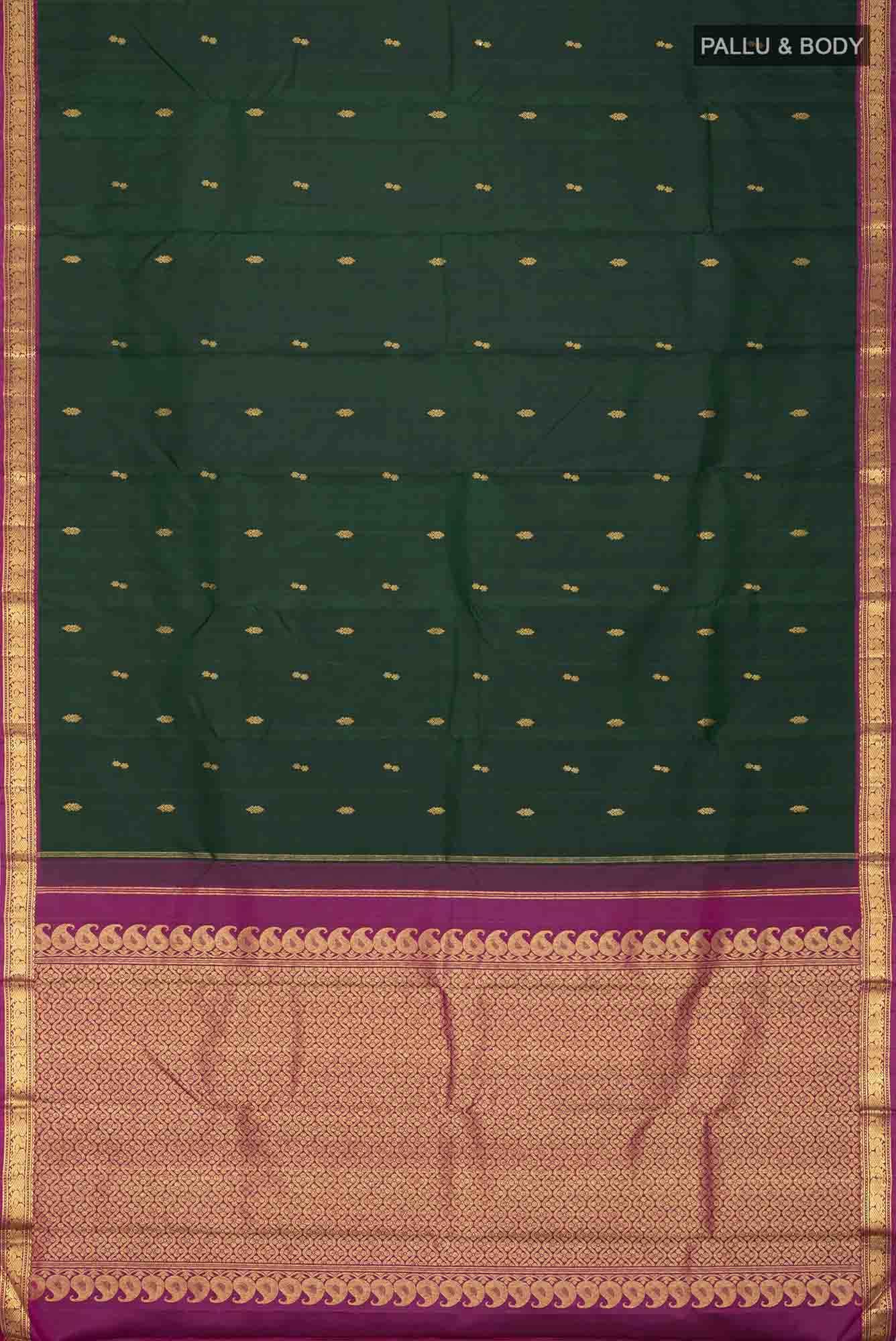 Green Kanchipuram Silk Saree