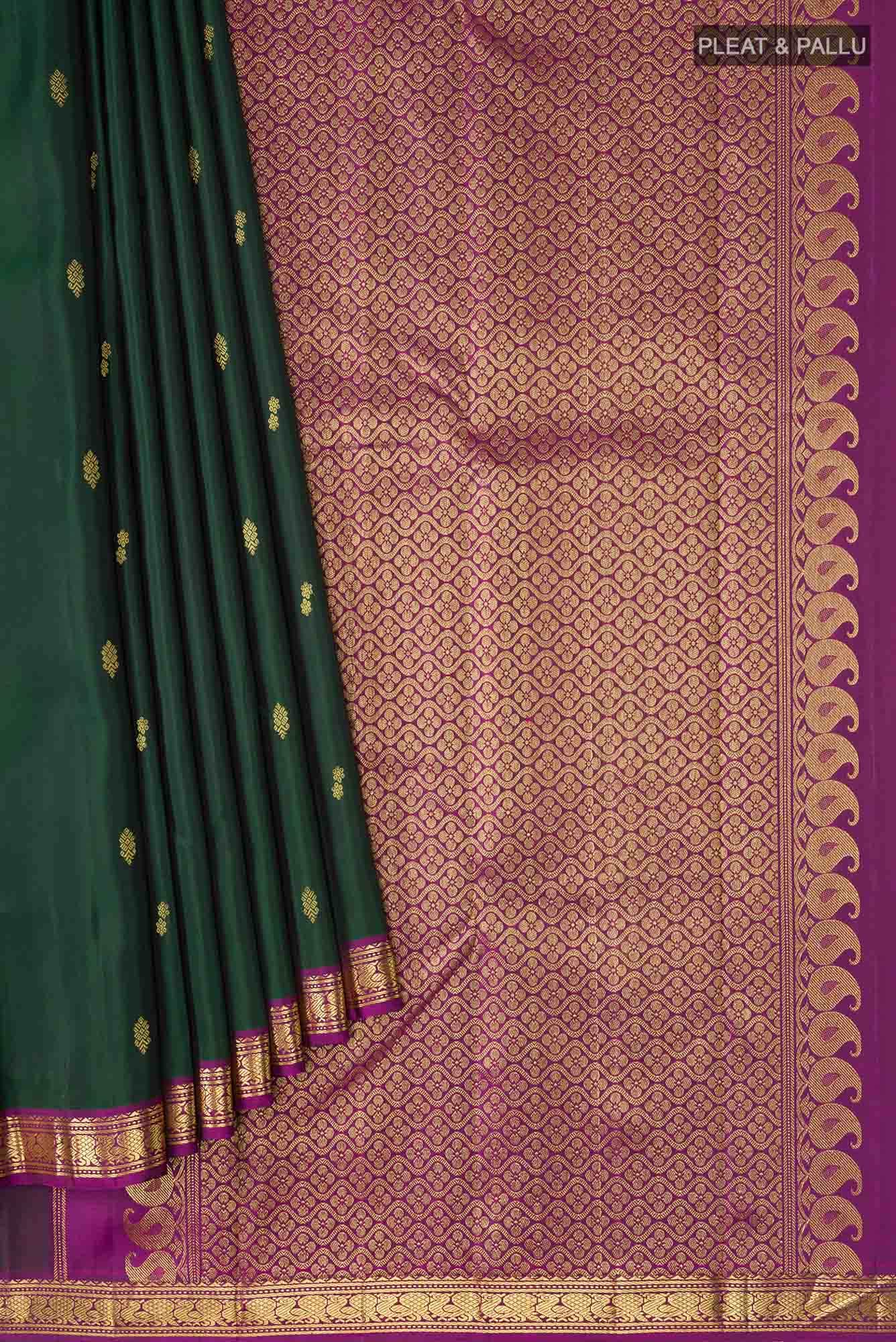 Green Kanchipuram Silk Saree