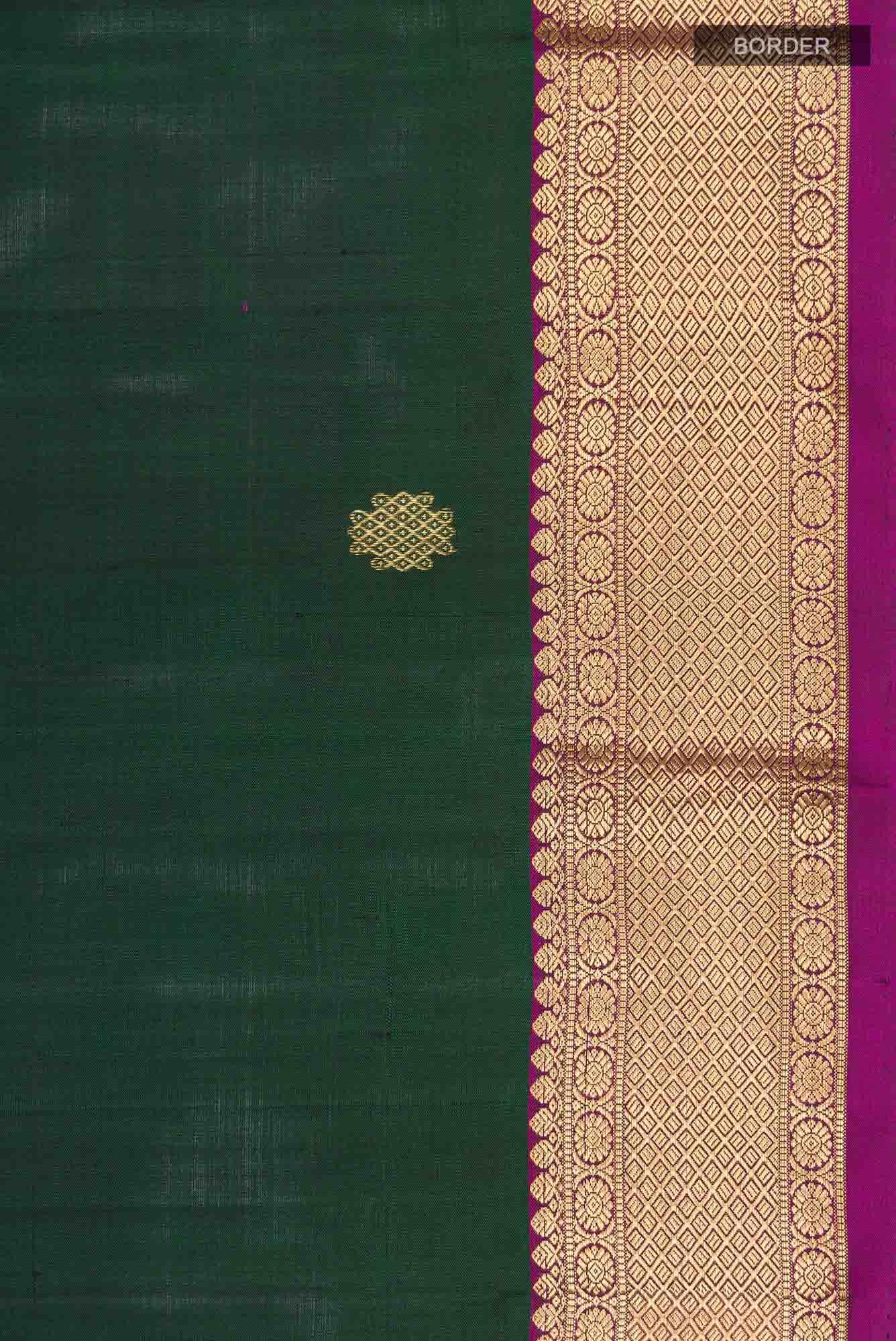 Green Kanchipuram Silk Saree