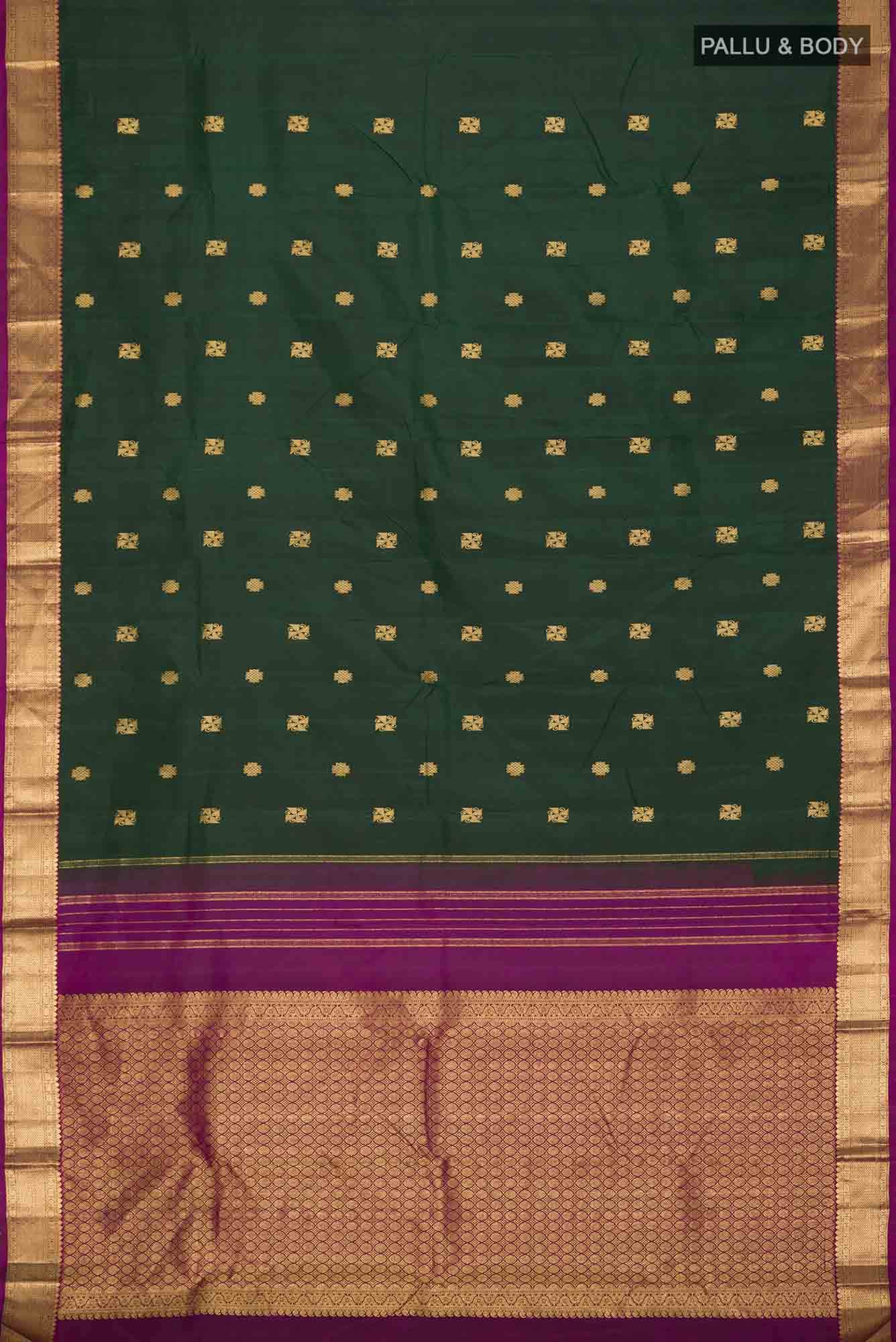 Green Kanchipuram Silk Saree