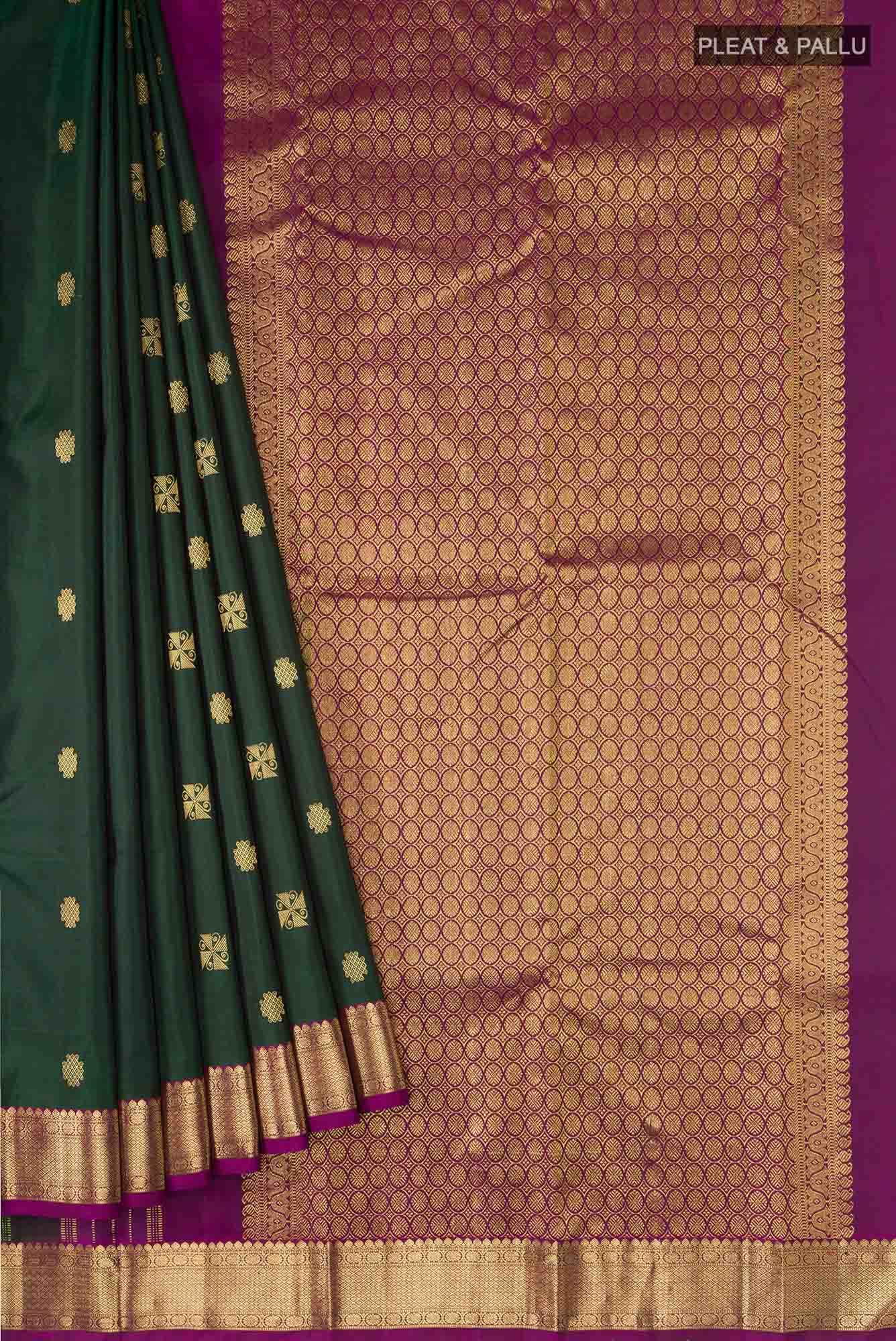 Green Kanchipuram Silk Saree