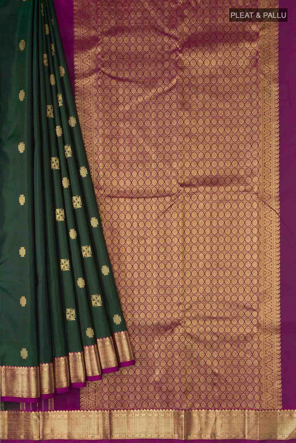 Green Kanchipuram Silk Saree