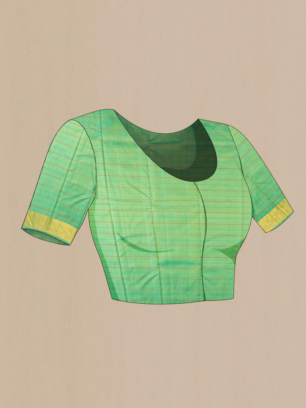 Green Kanchipuram Silk Saree