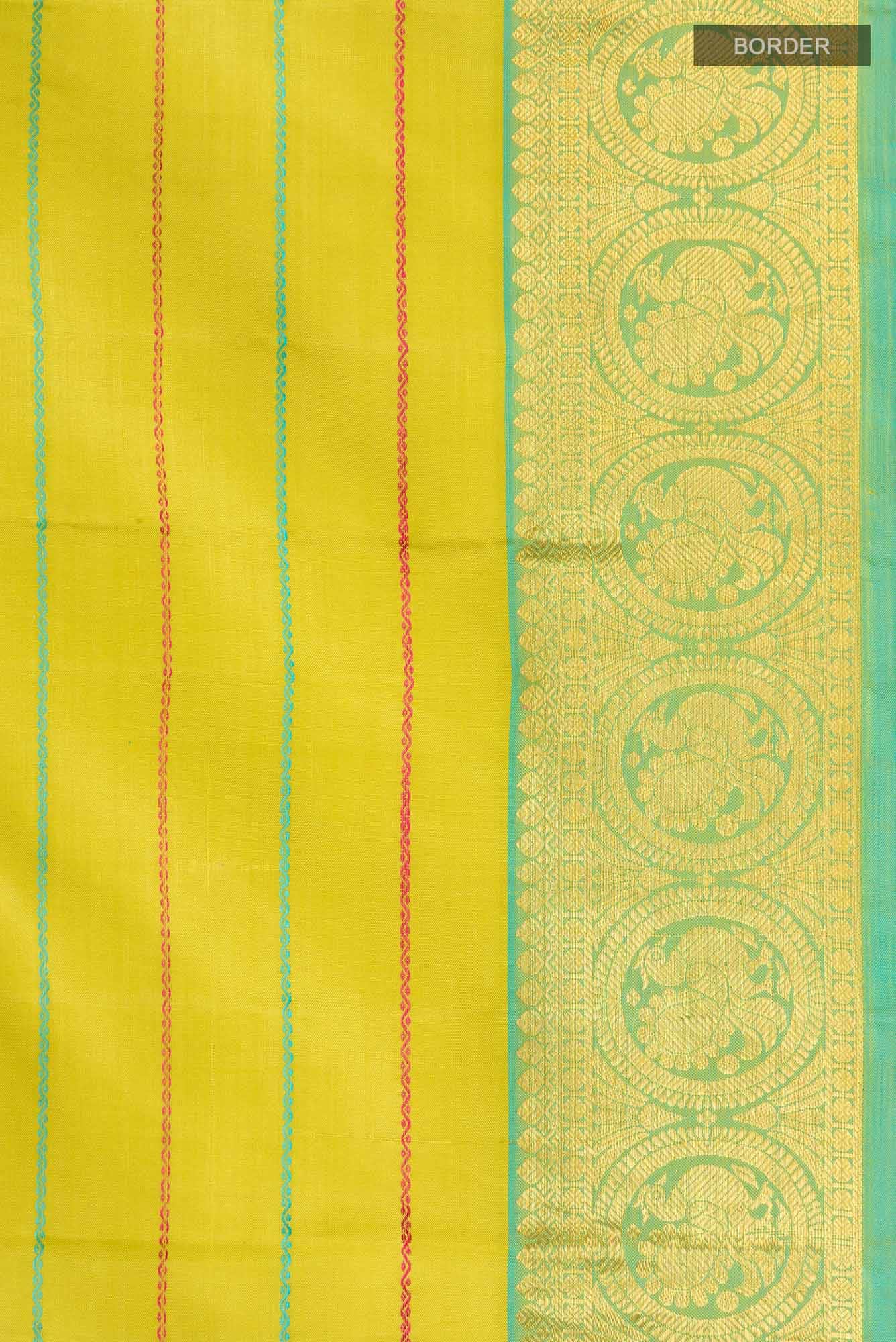 Green Kanchipuram Silk Saree
