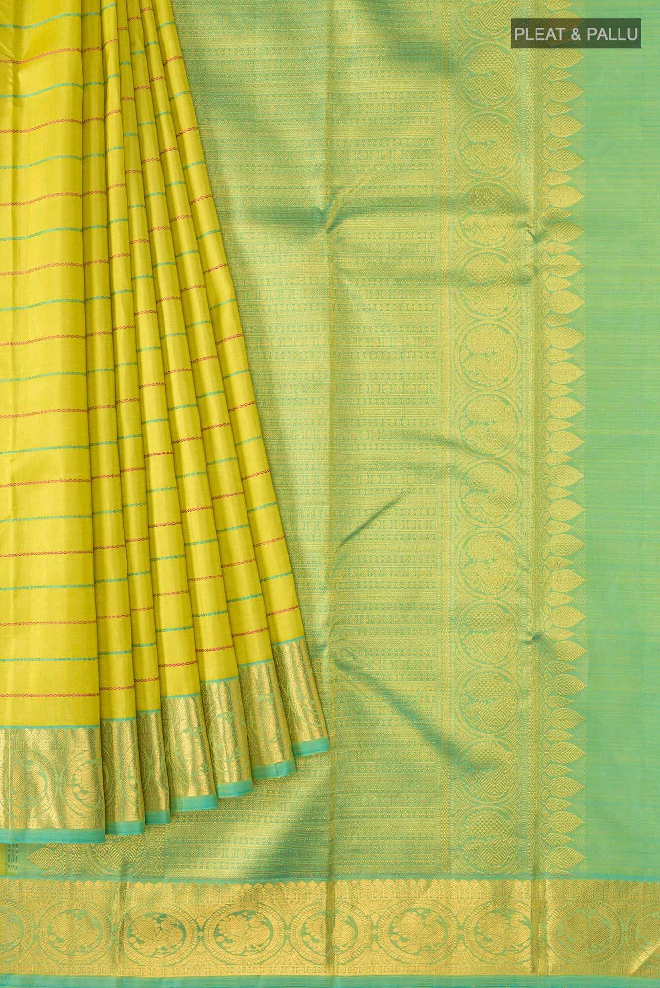Green Kanchipuram Silk Saree
