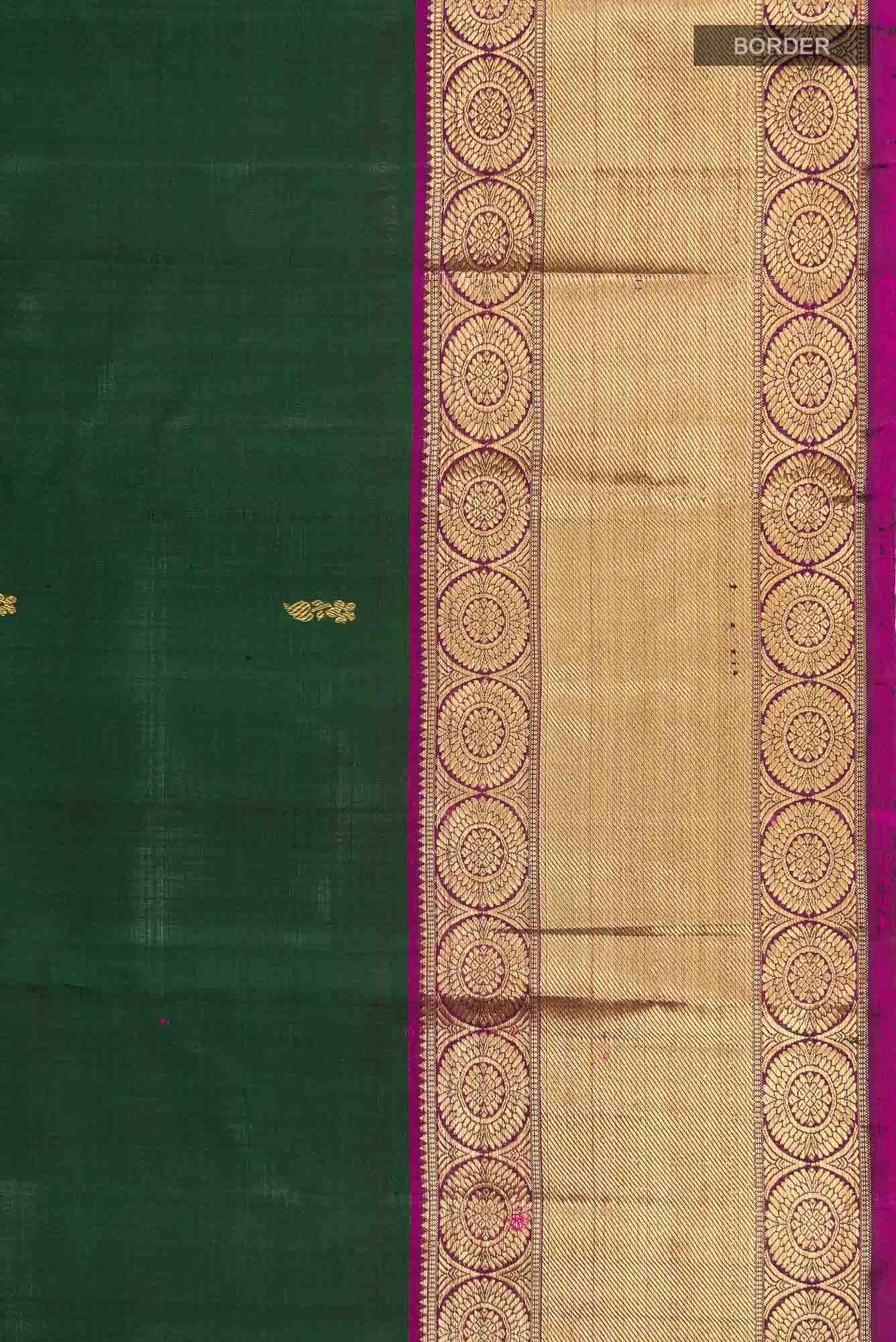 Green Kanchipuram Silk Saree