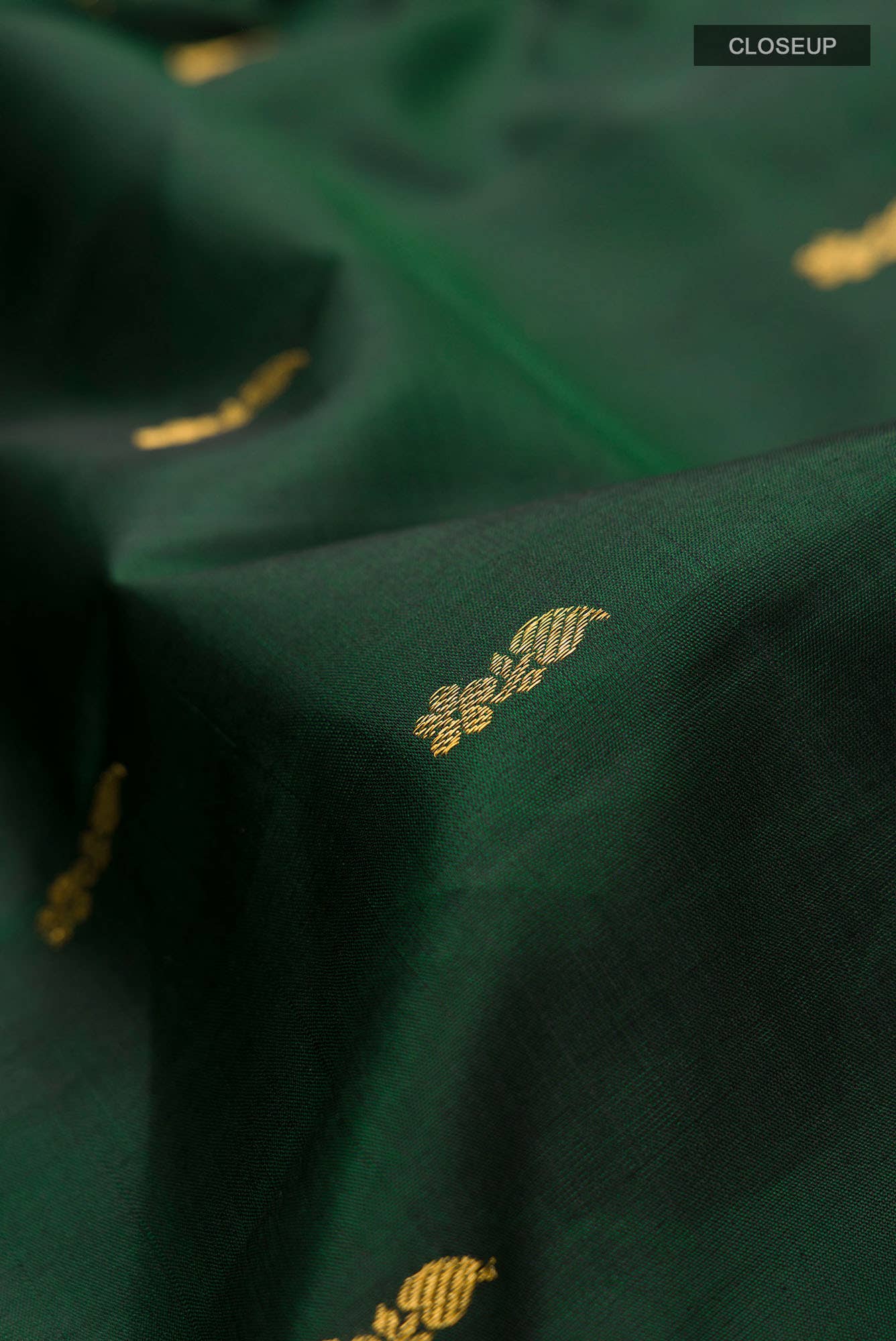 Green Kanchipuram Silk Saree