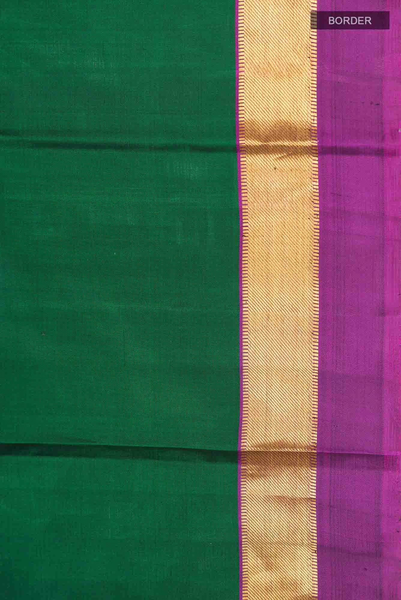 Green Kanchipuram Silk Saree