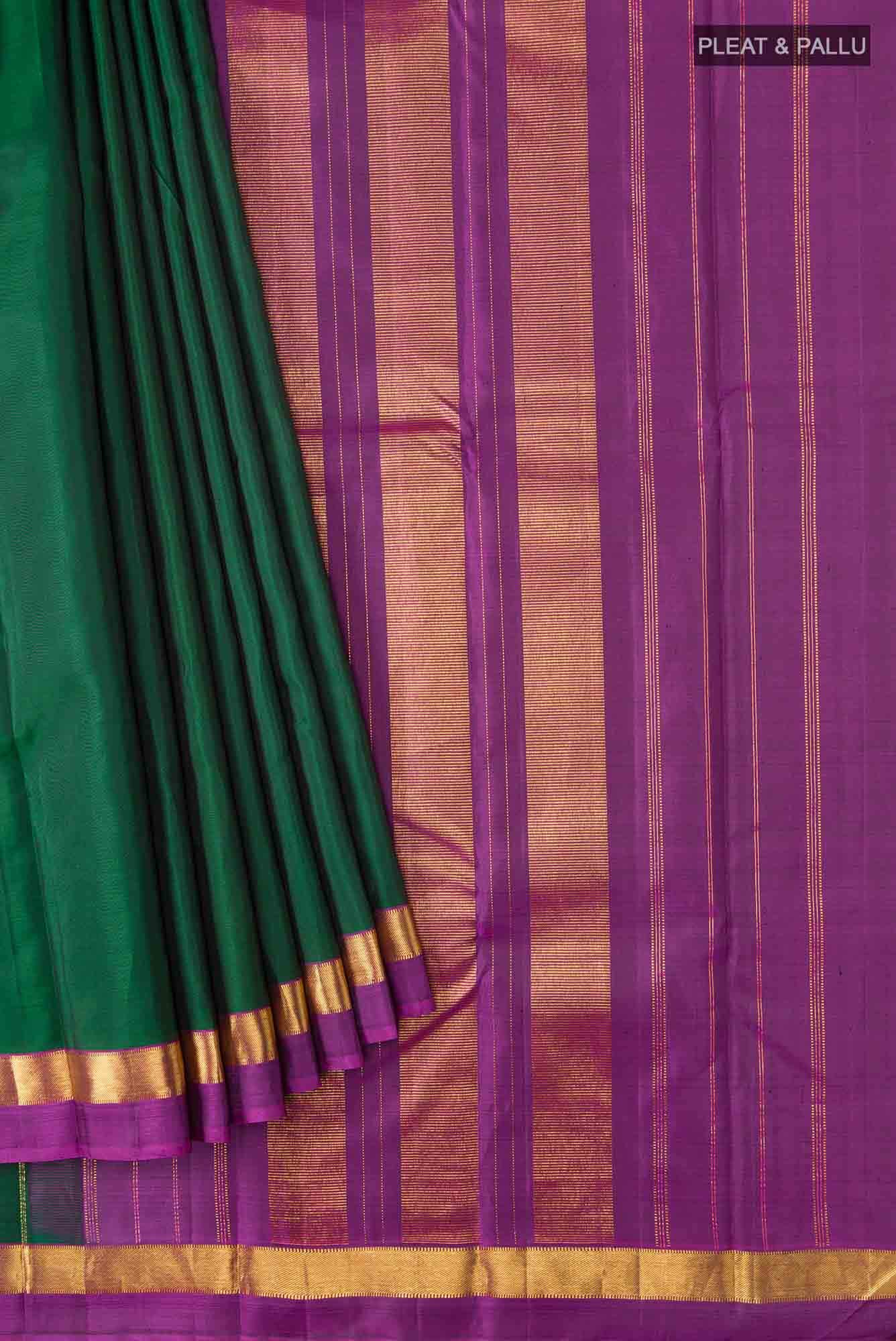 Green Kanchipuram Silk Saree