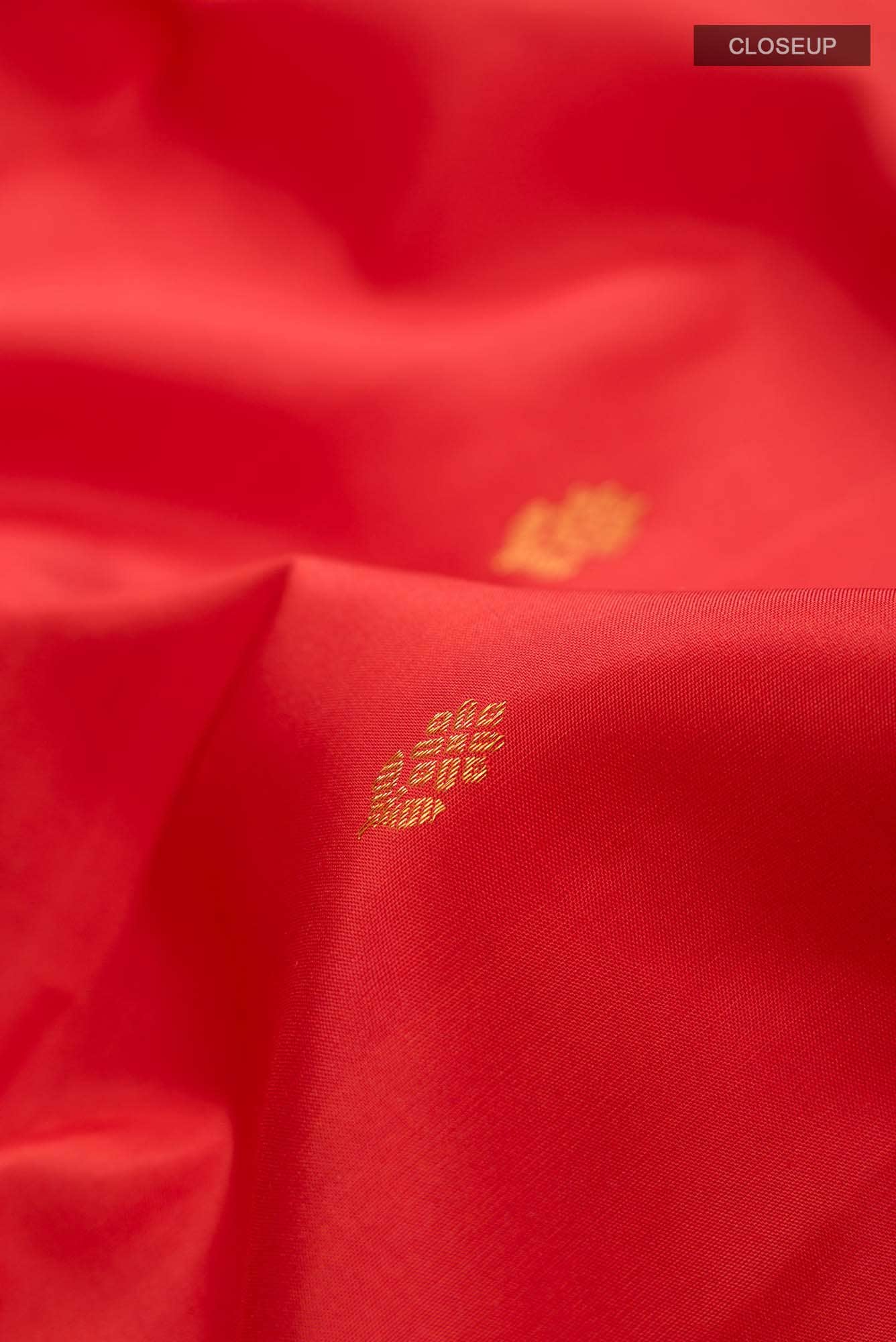 Red Kanchipuram Silk Saree