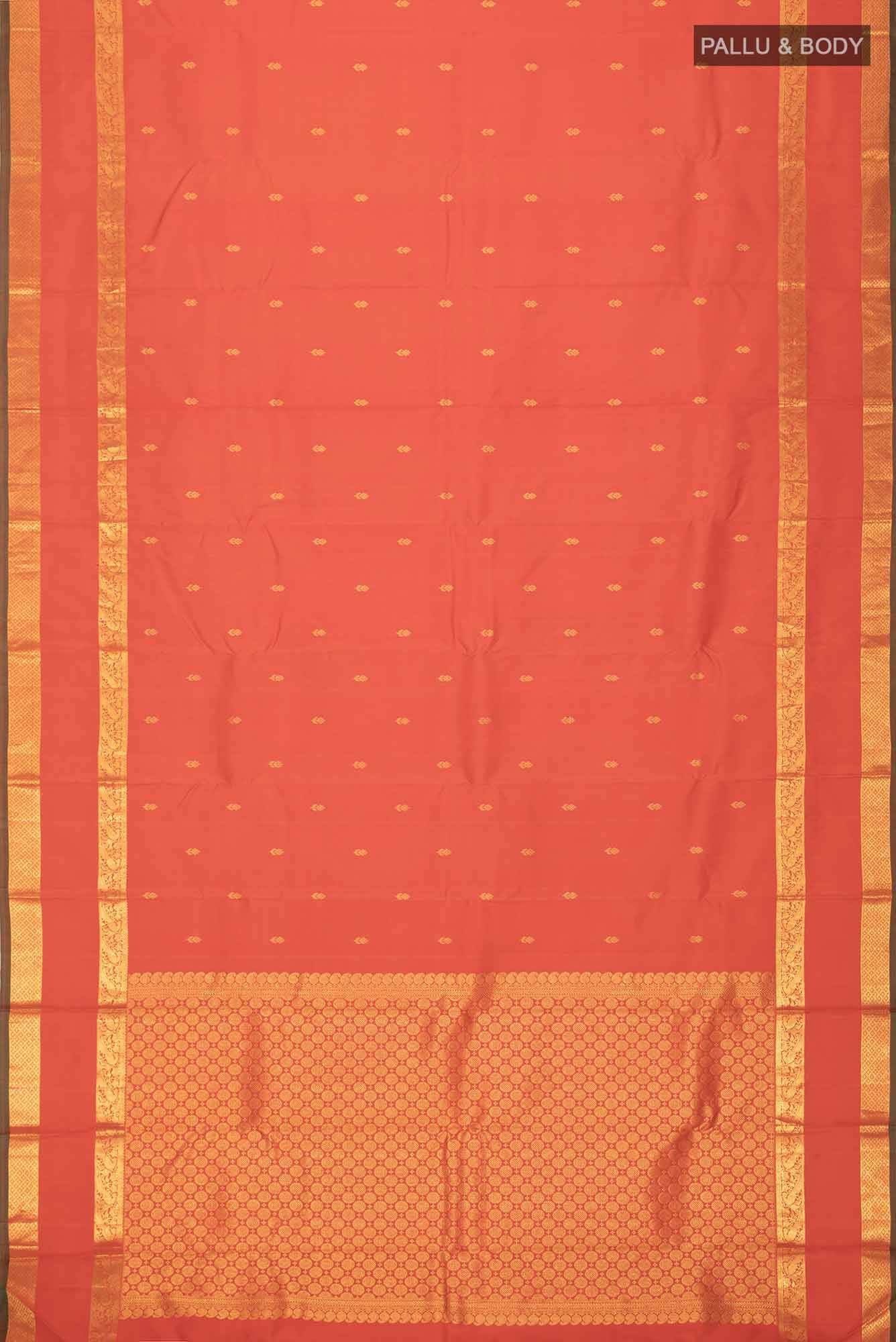 Red Kanchipuram Silk Saree