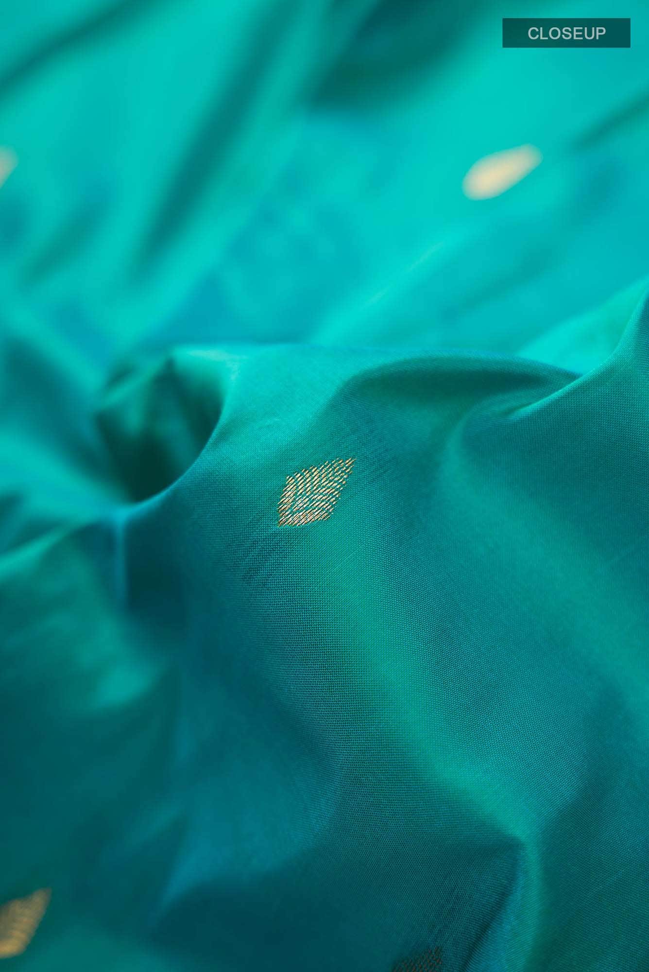 Blue Bangalore Silk Saree