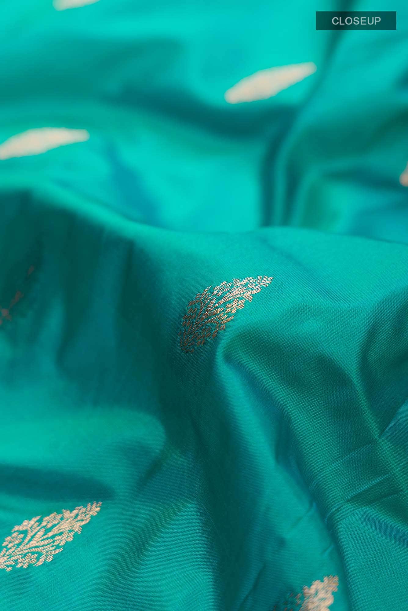 Green Bangalore Silk Saree