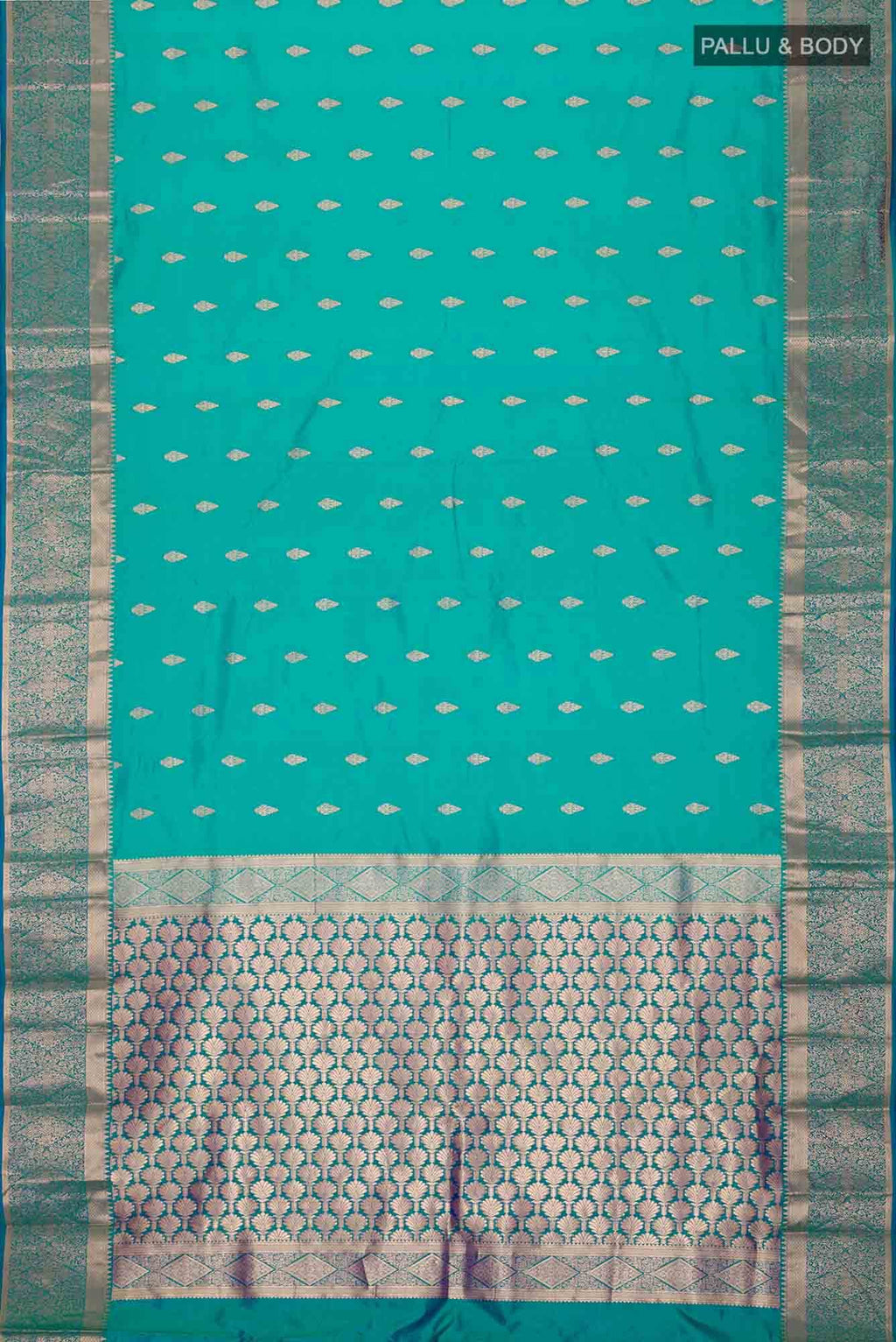 Green Bangalore Silk Saree