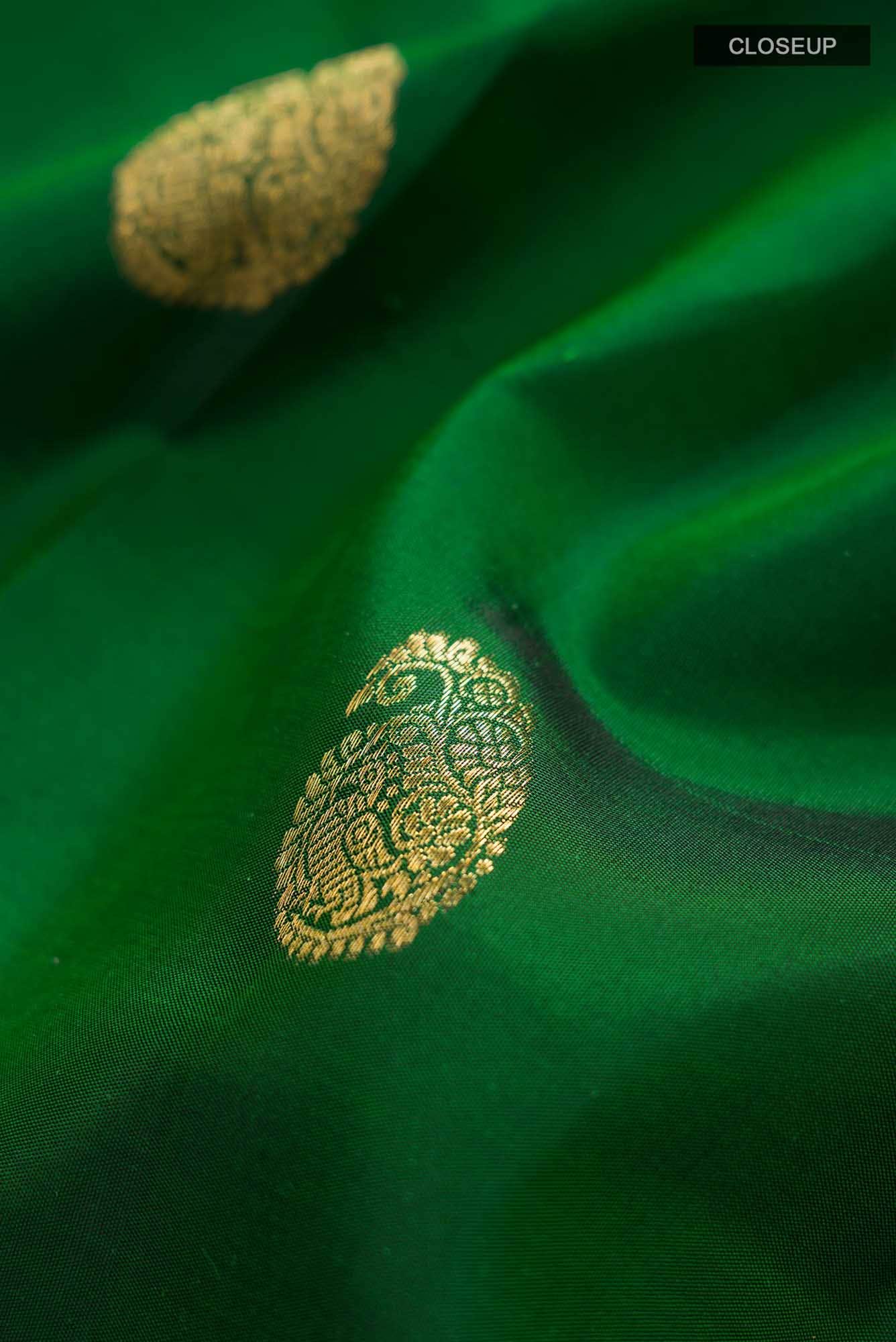 Green Kanchipuram Silk Saree