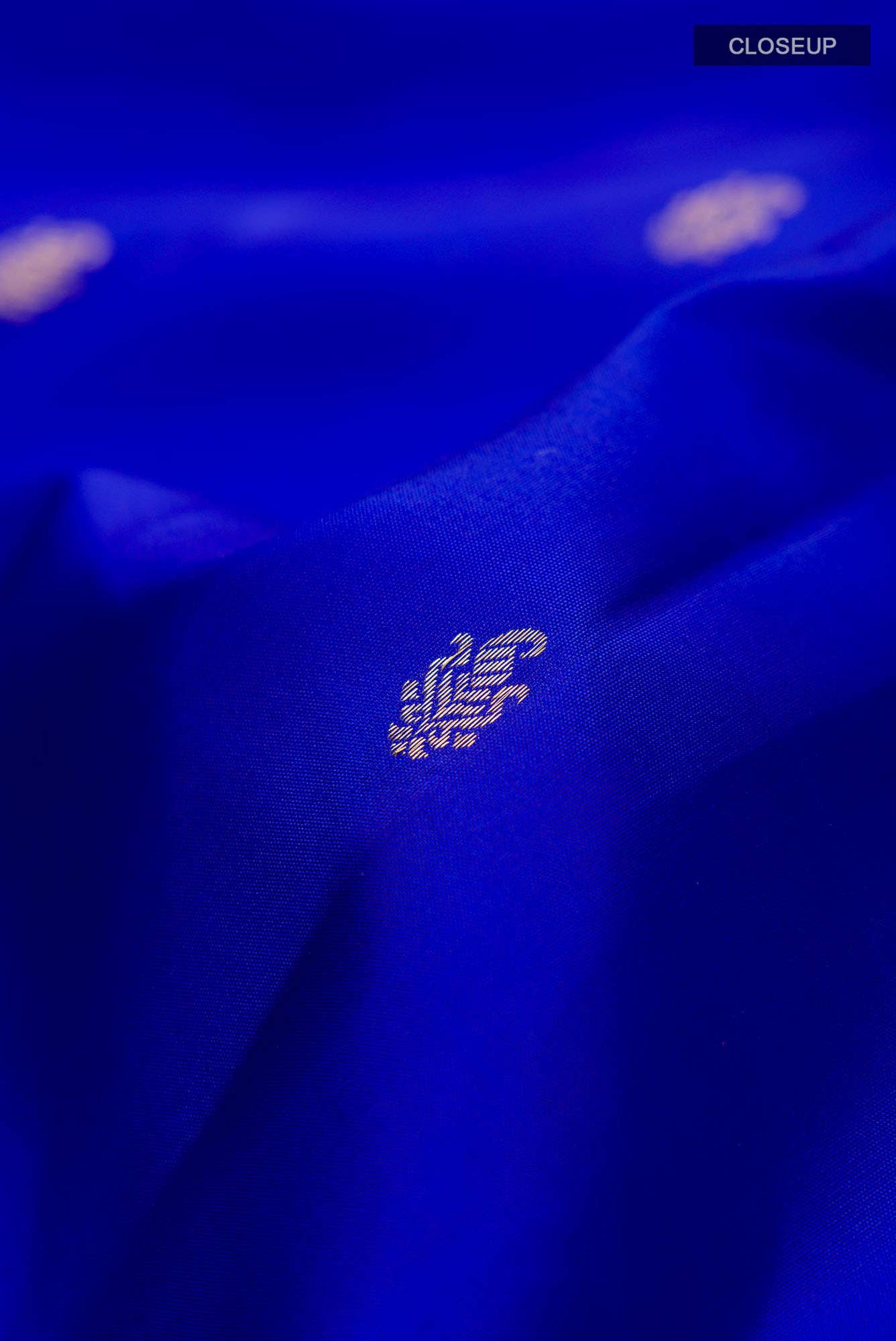 Blue Kanchipuram Silk Saree