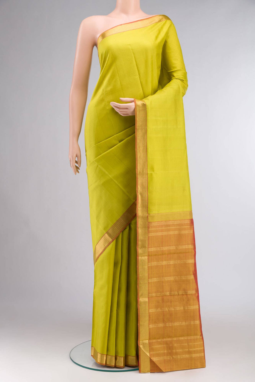 Green Kanchipuram Silk Saree