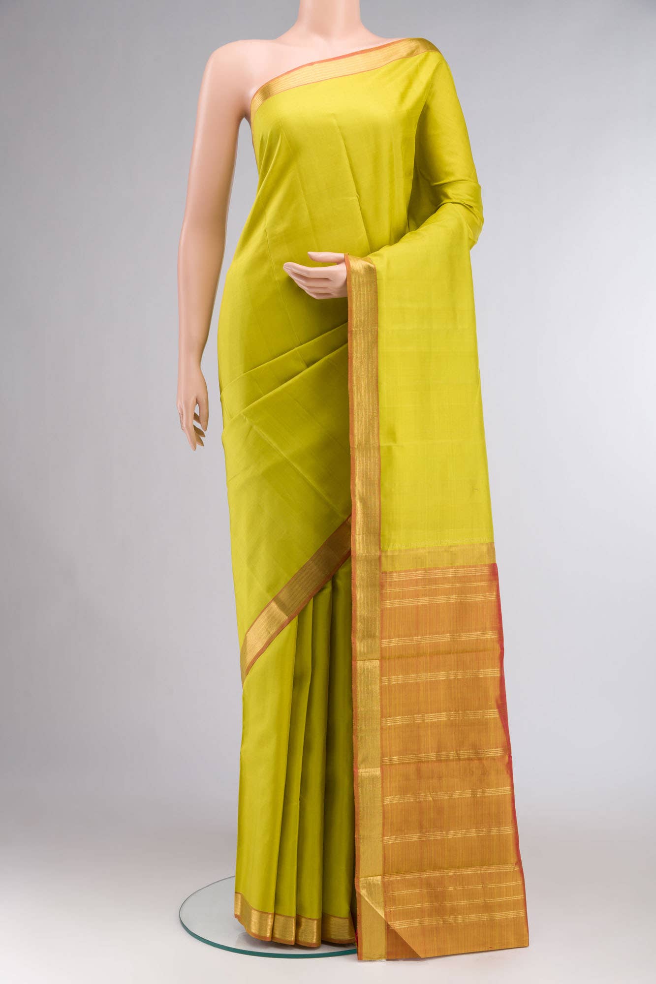 Green Kanchipuram Silk Saree