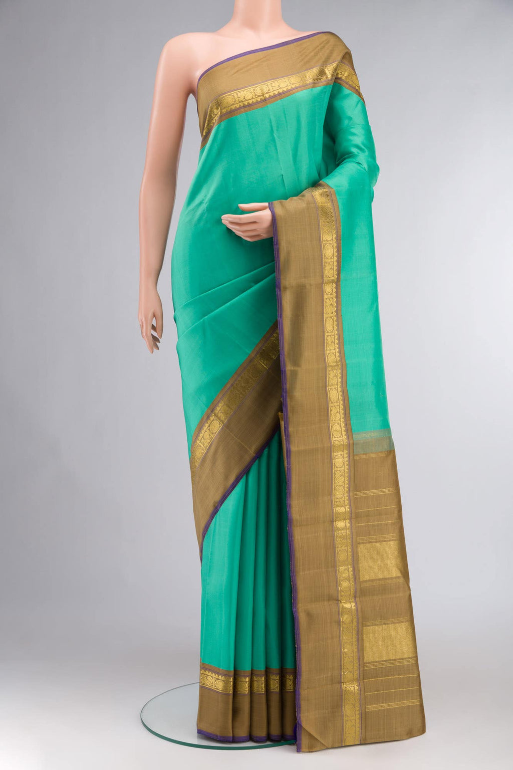 Green Kanchipuram Silk Saree