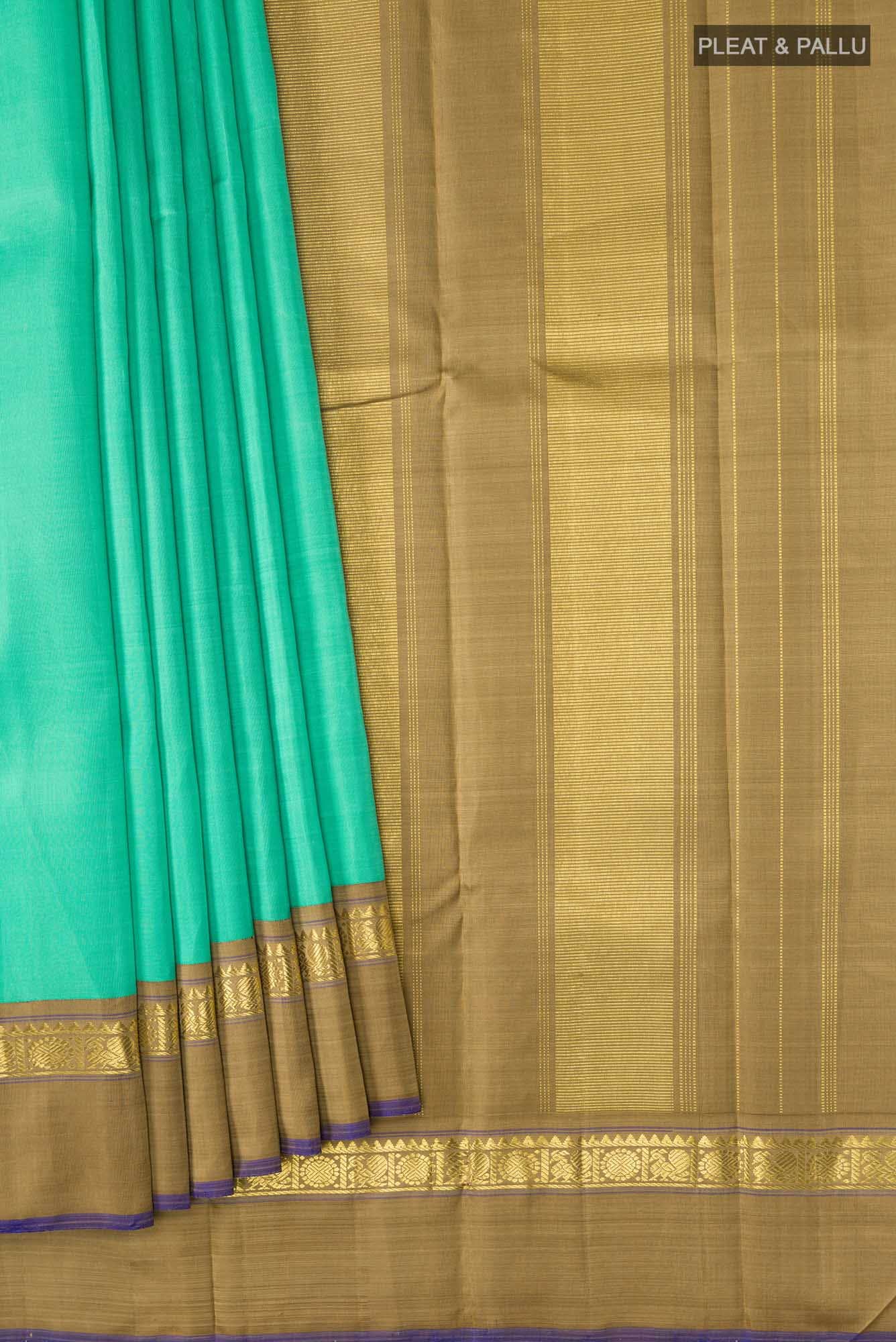 Green Kanchipuram Silk Saree