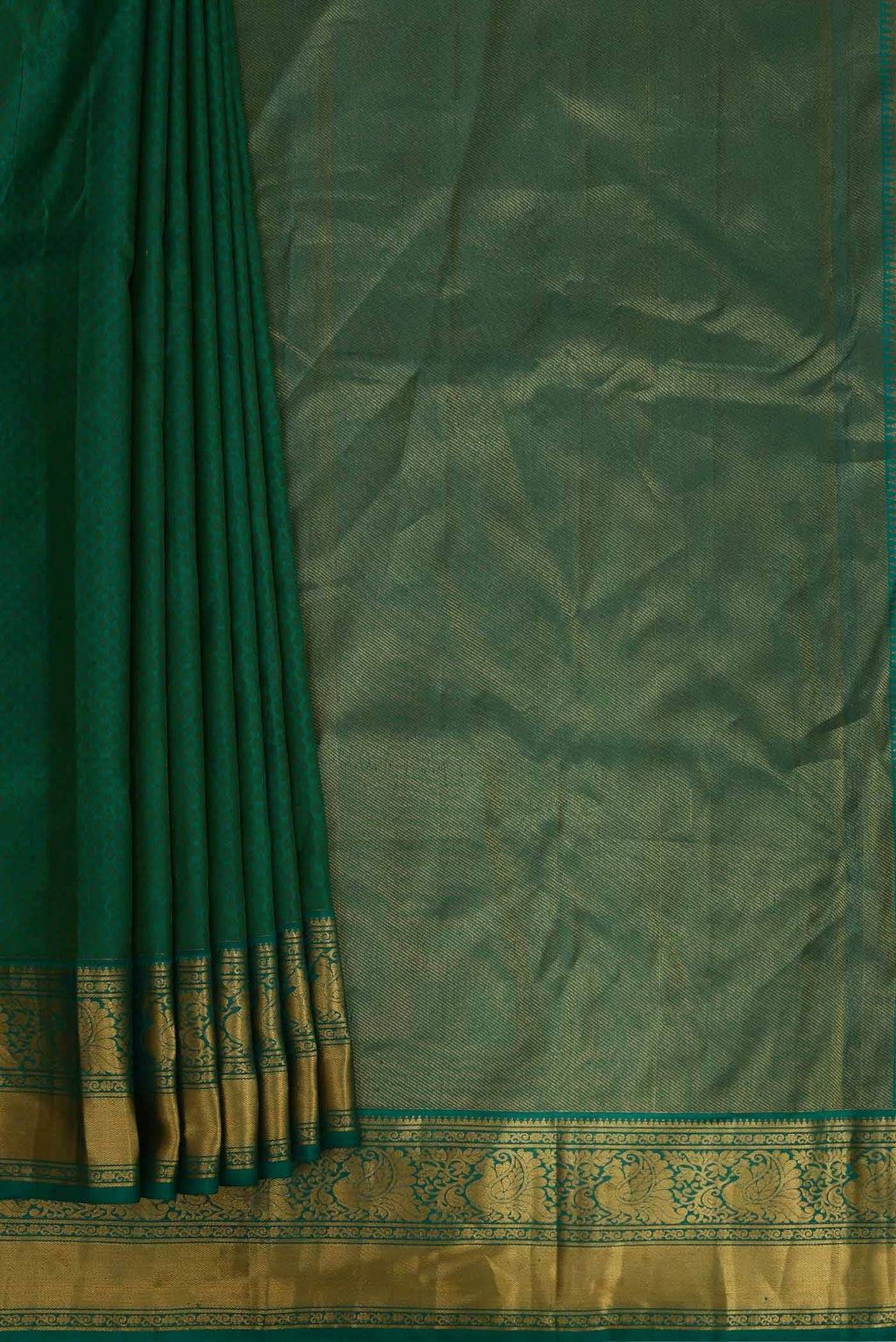 Green Kanchipuram Silk Saree