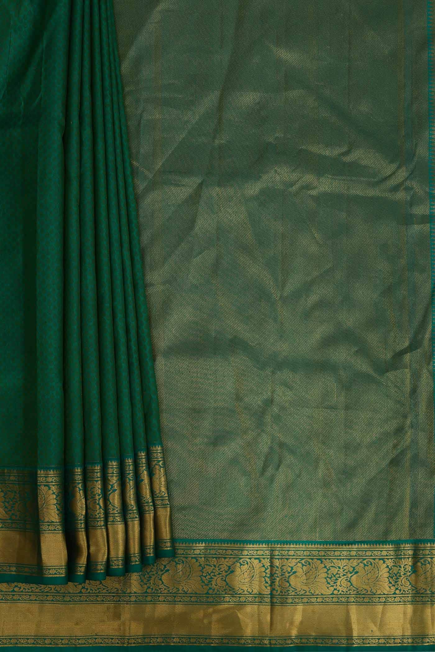Green Kanchipuram Silk Saree