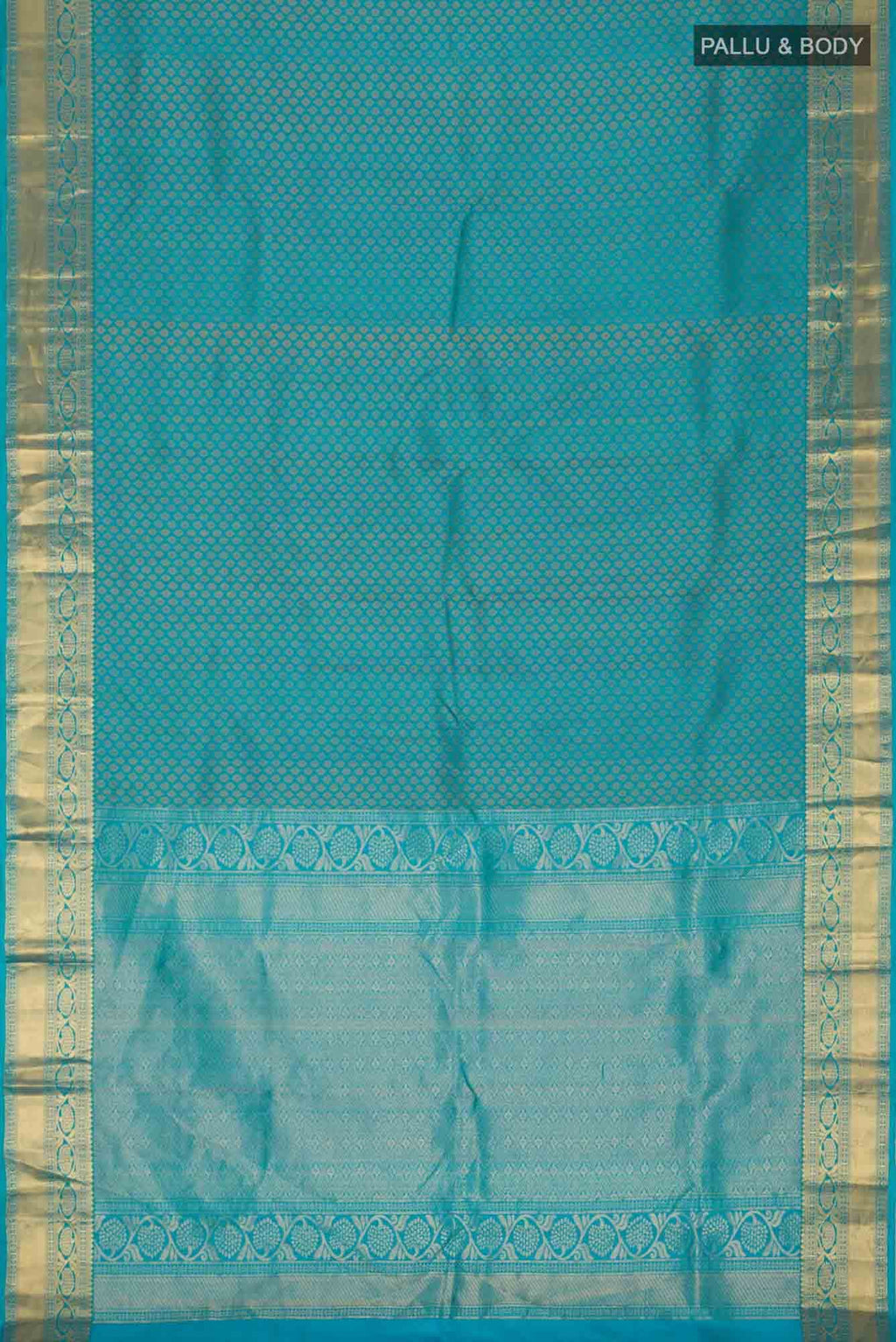 Blue Kanchipuram Silk Saree