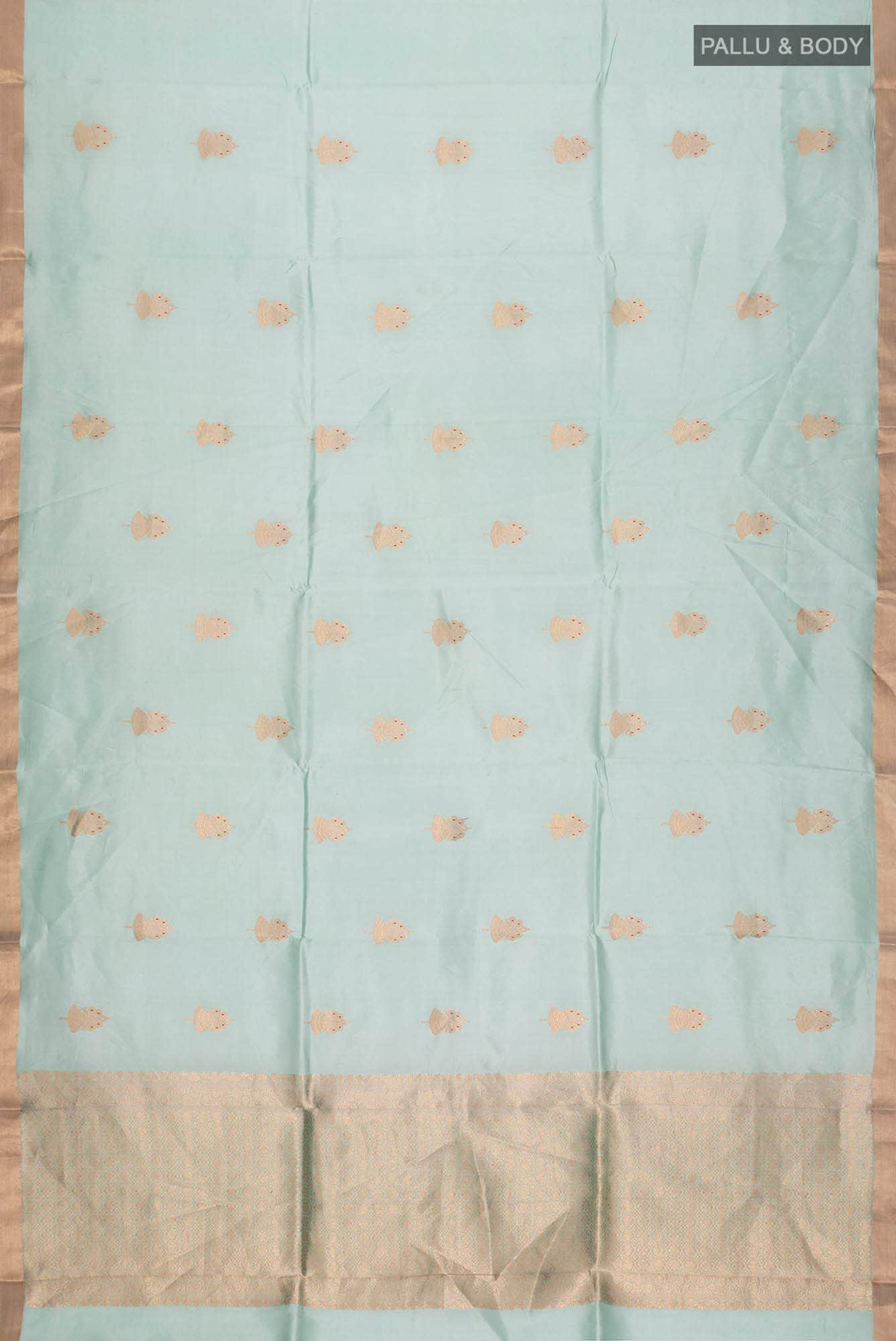 Green Banarasi Katan Silk Saree
