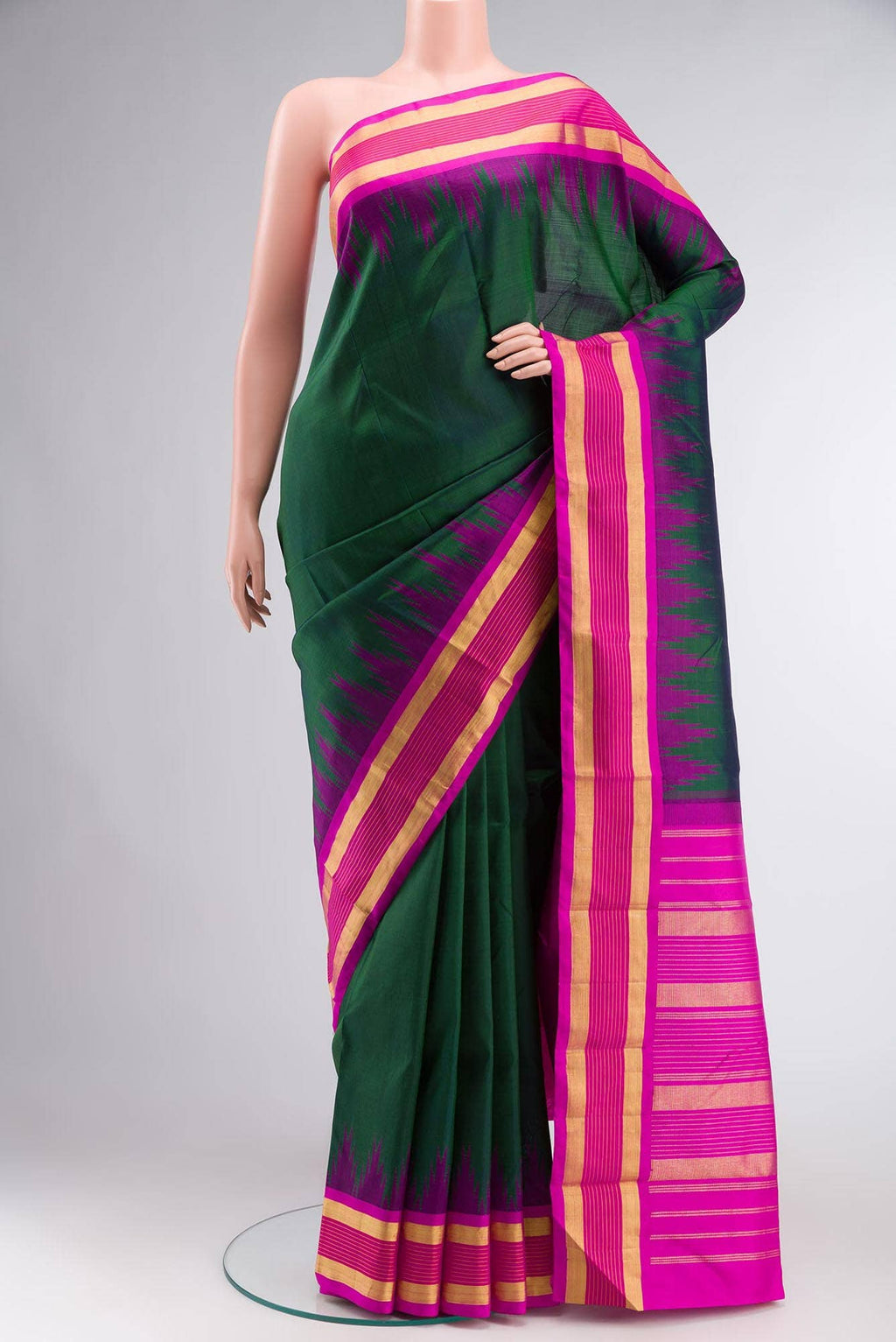 Green Kanchipuram Silk Saree