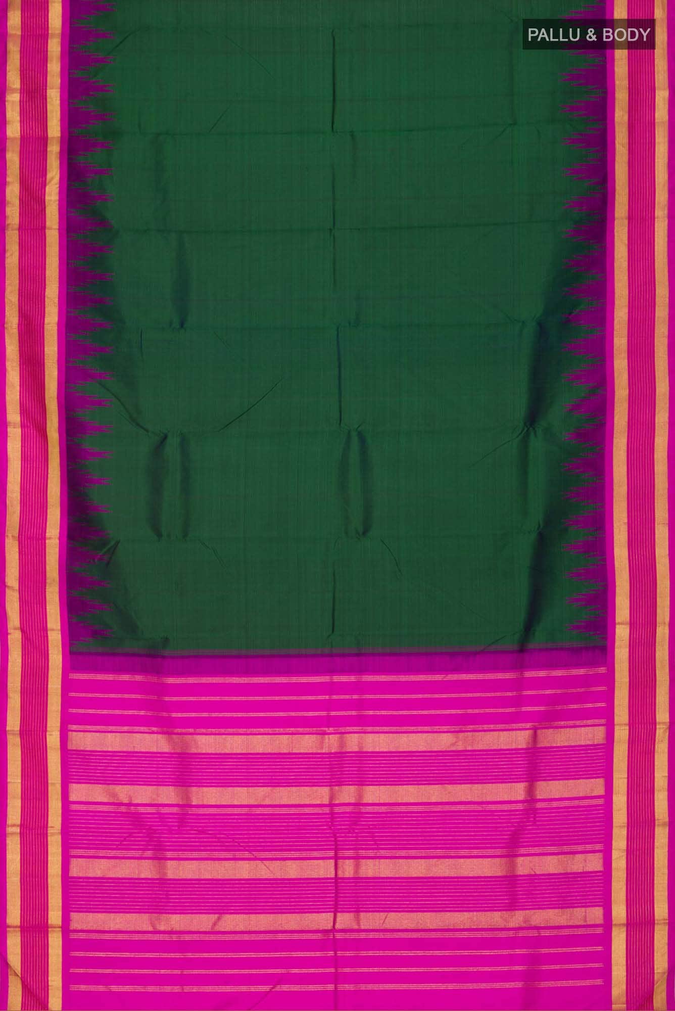 Green Kanchipuram Silk Saree