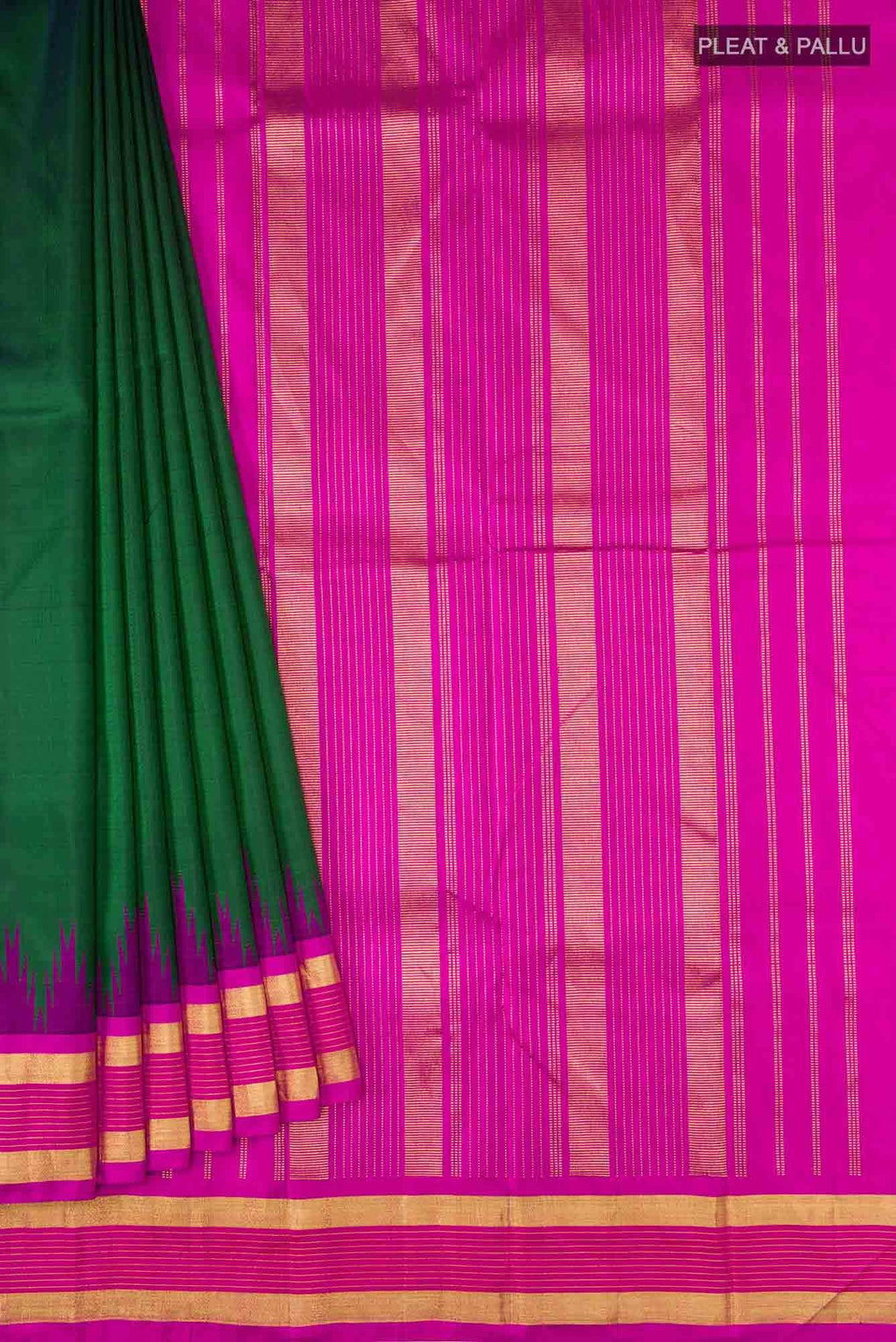 Green Kanchipuram Silk Saree