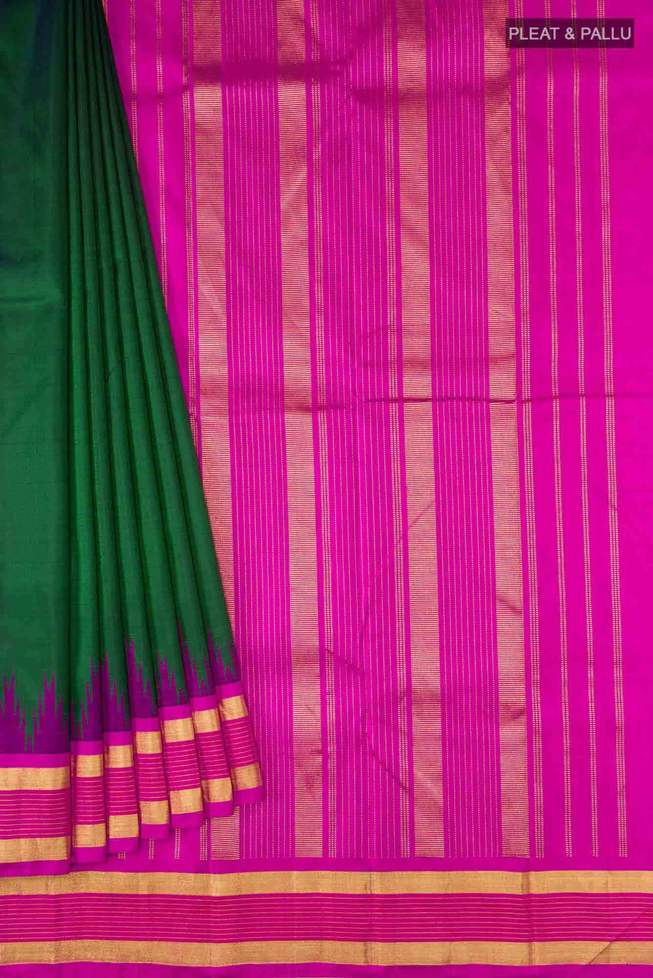 Green Kanchipuram Silk Saree