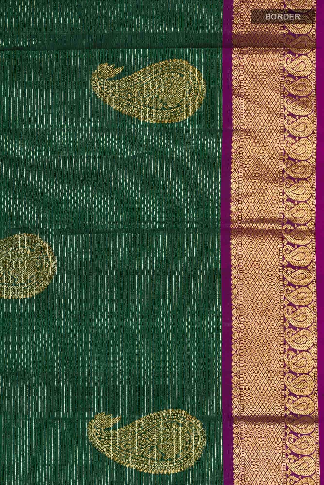 Green Kanchipuram Silk Saree