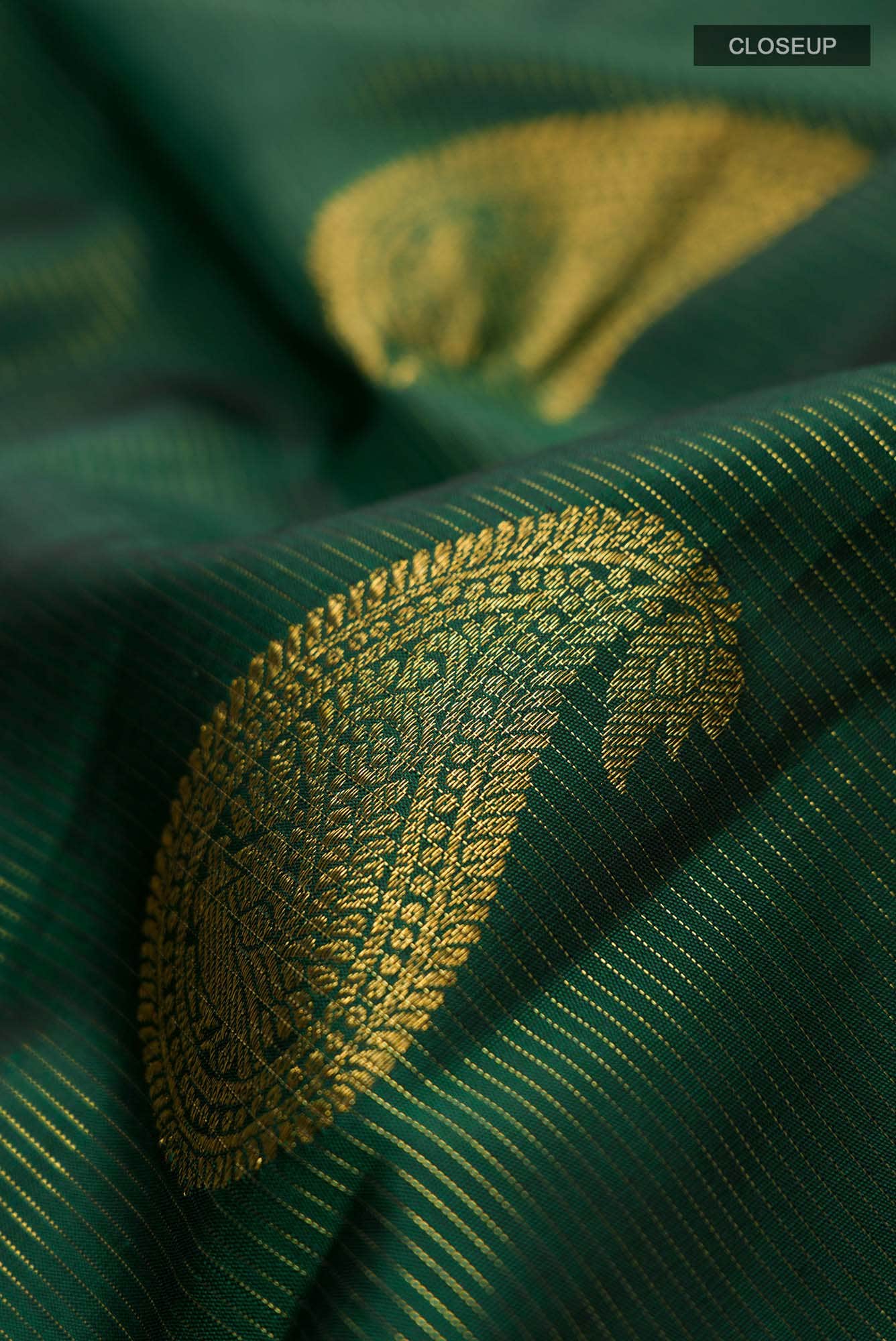 Green Kanchipuram Silk Saree
