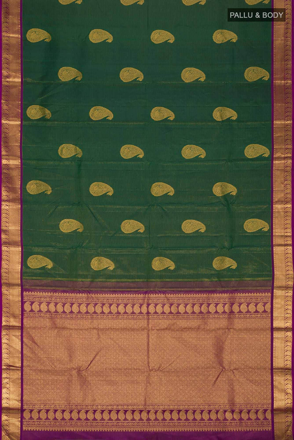 Green Kanchipuram Silk Saree