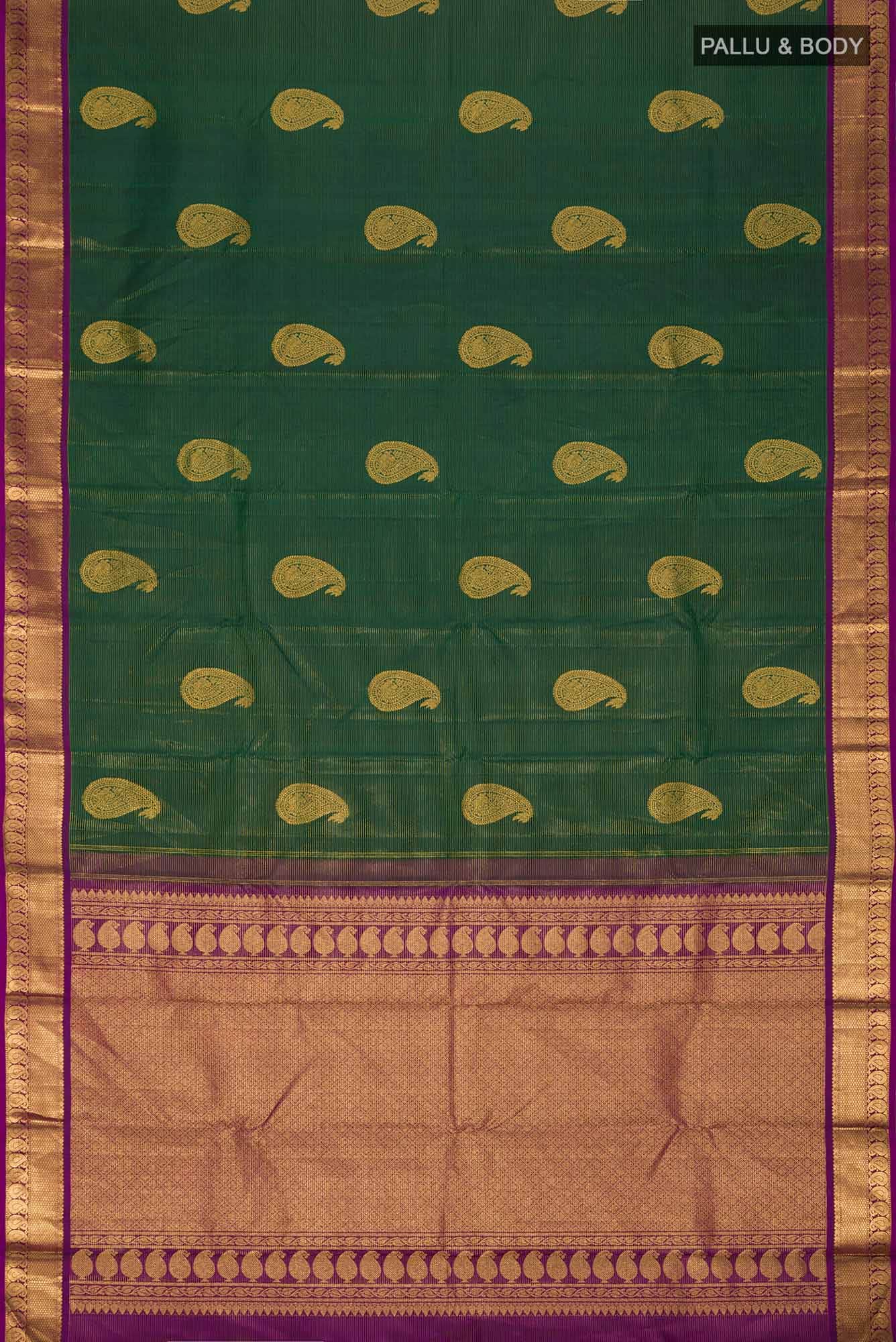 Green Kanchipuram Silk Saree